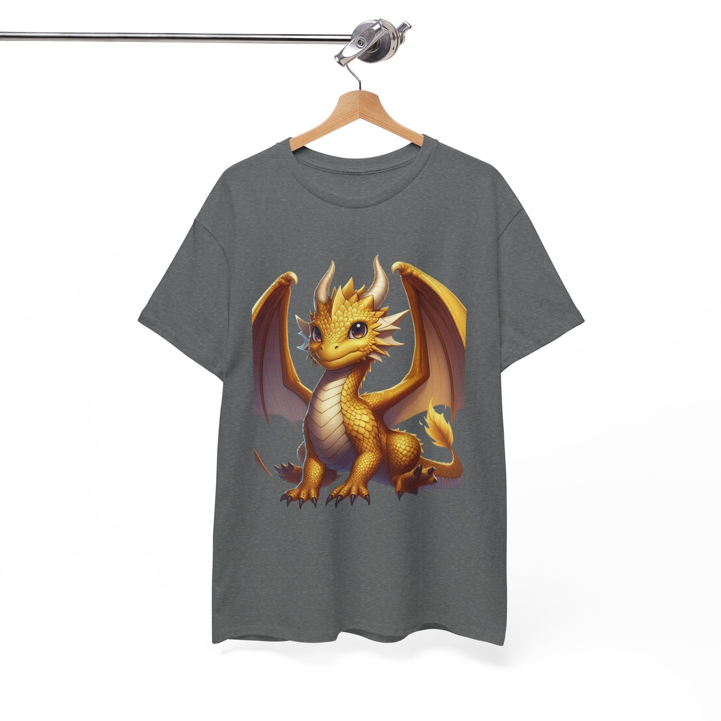 Golden Baby Dragon - Ethically Harvested Cotton Tee