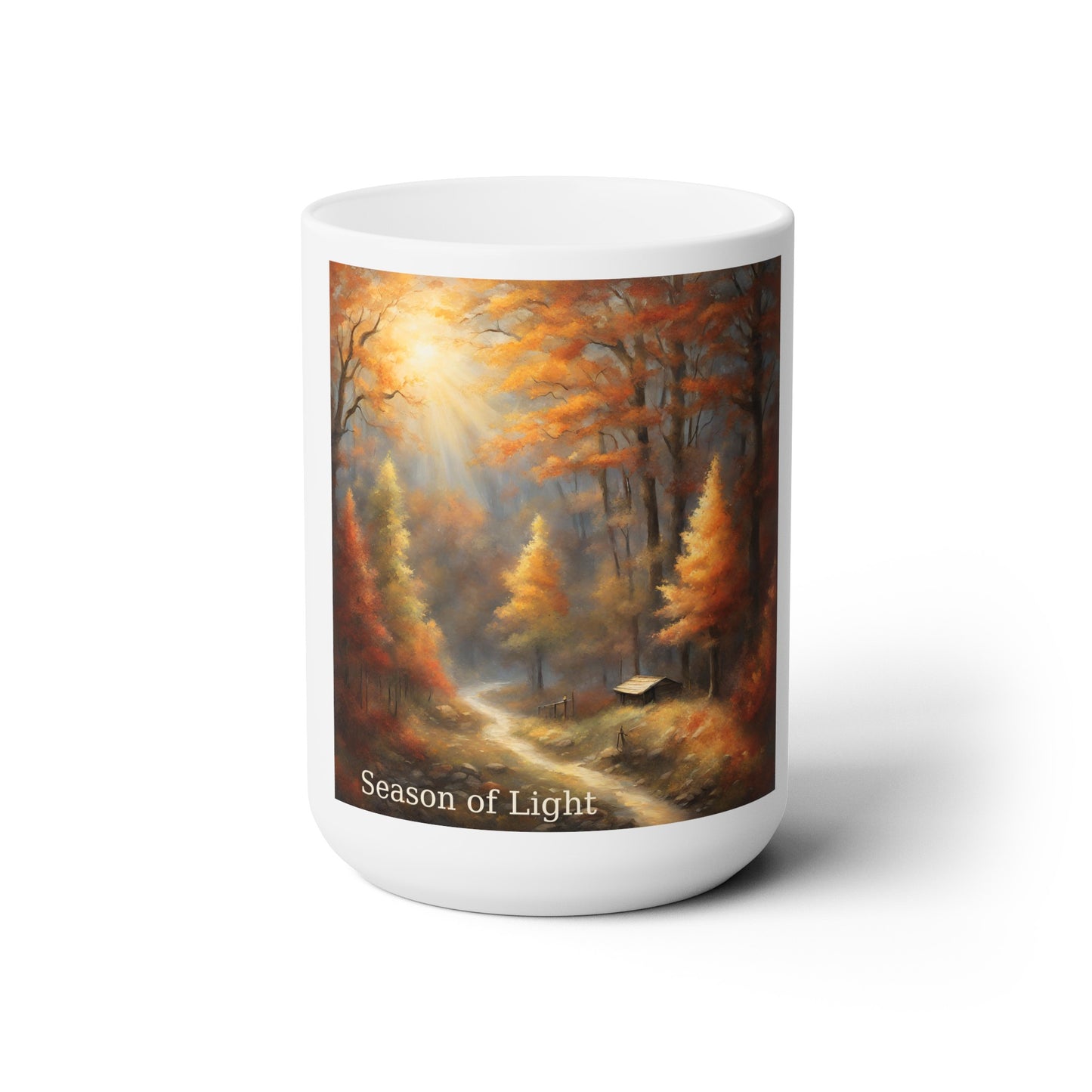 Season of Light #2 Reiki-Infused Ceramic Mug 15oz