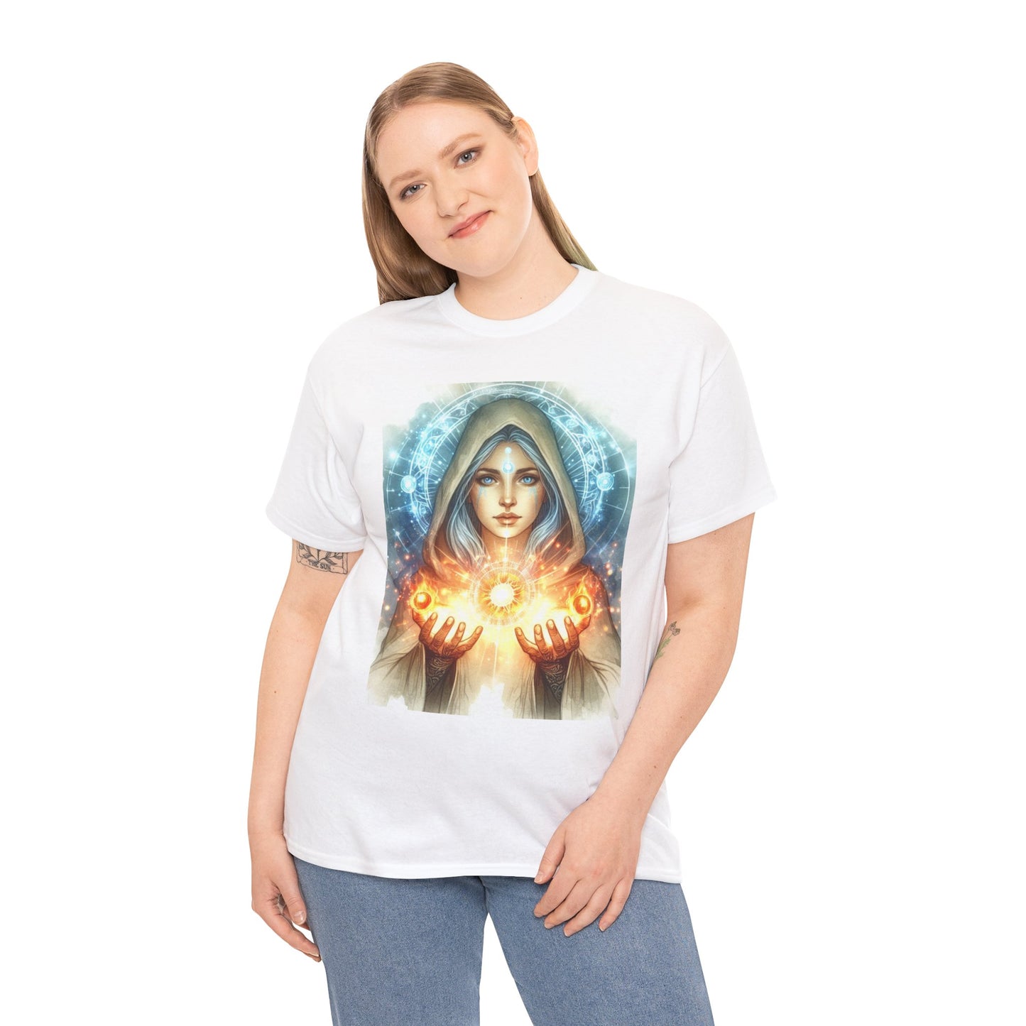 Pleiadian Goddess of Healing - Ethically Harvested Cotton Tee