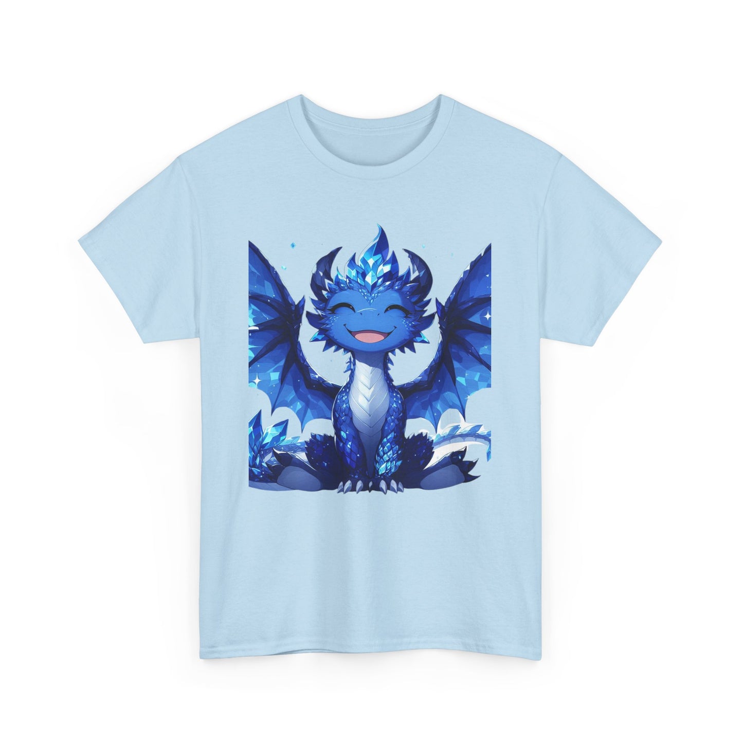 Sapphire Baby Dragon - Ethically Harvested Cotton Tee