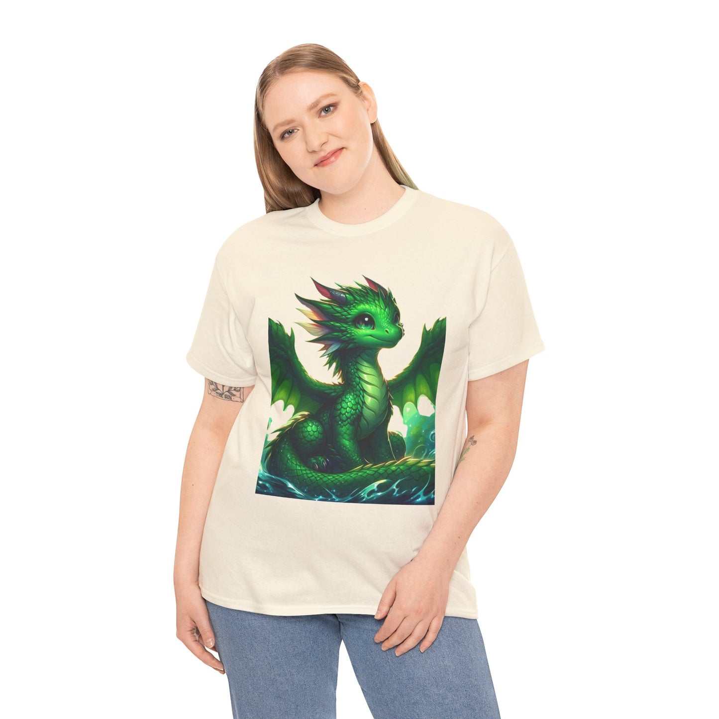 Baby Water Dragon - Ethically Harvested Cotton Tee