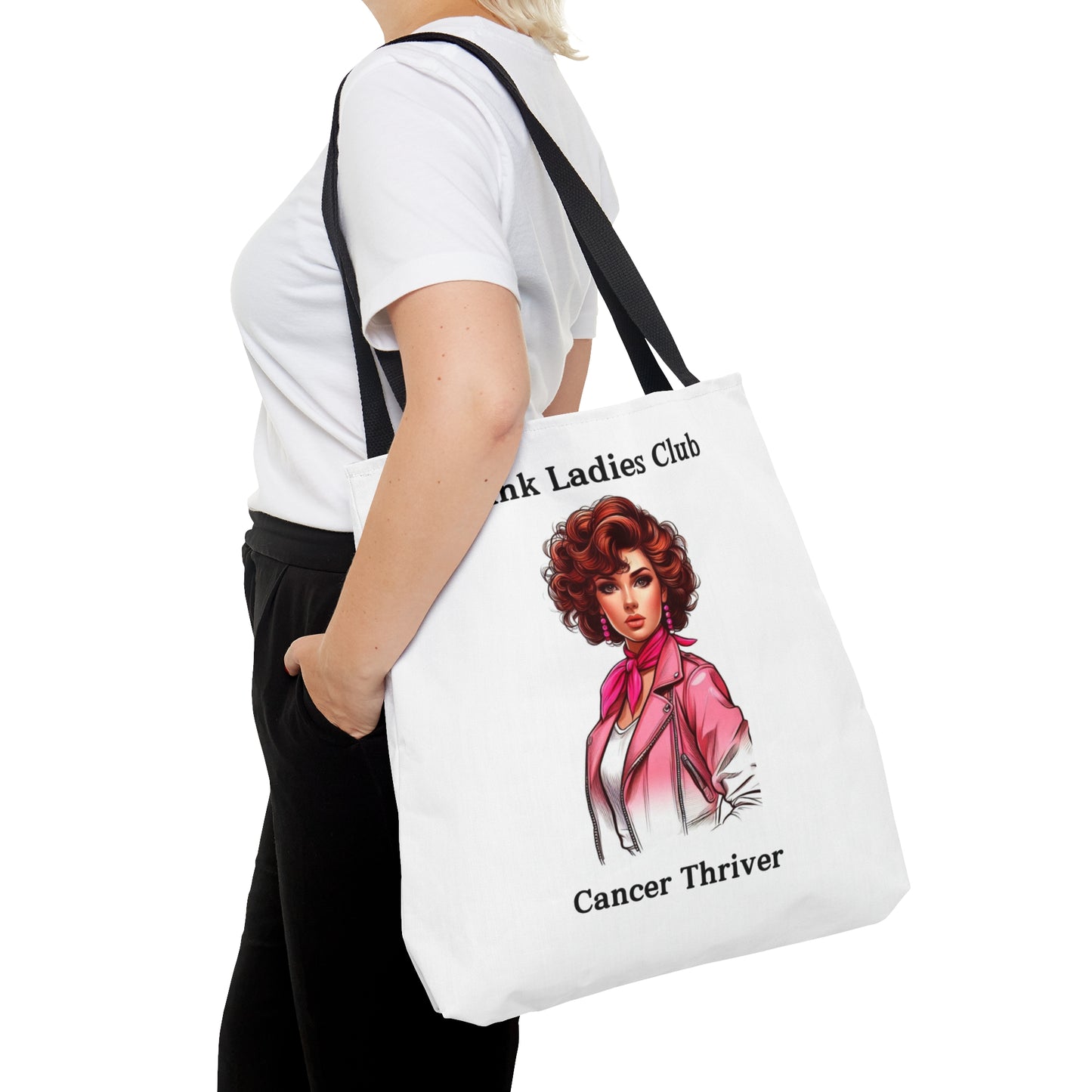 Pink Ladies Club - Cancer Thriver #6 - REIKI-Infused Tote Bag