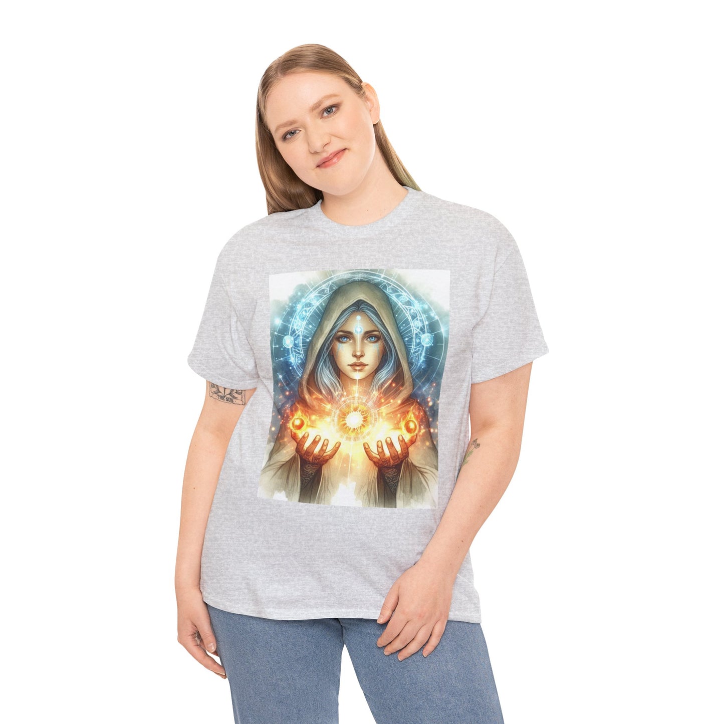 Pleiadian Goddess of Healing - Ethically Harvested Cotton Tee