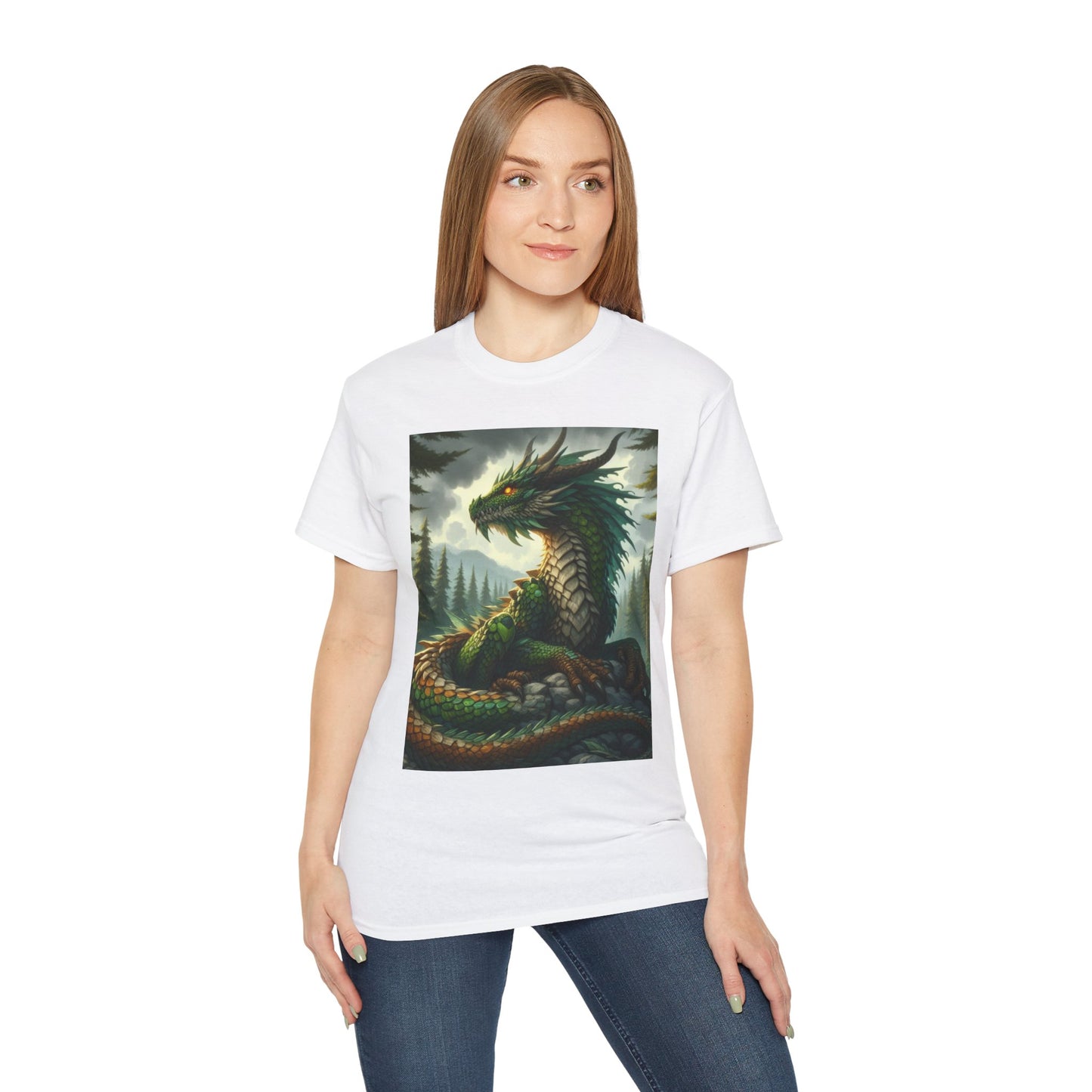 Dragon of the Forest - Ethically Harvested Cotton Tee