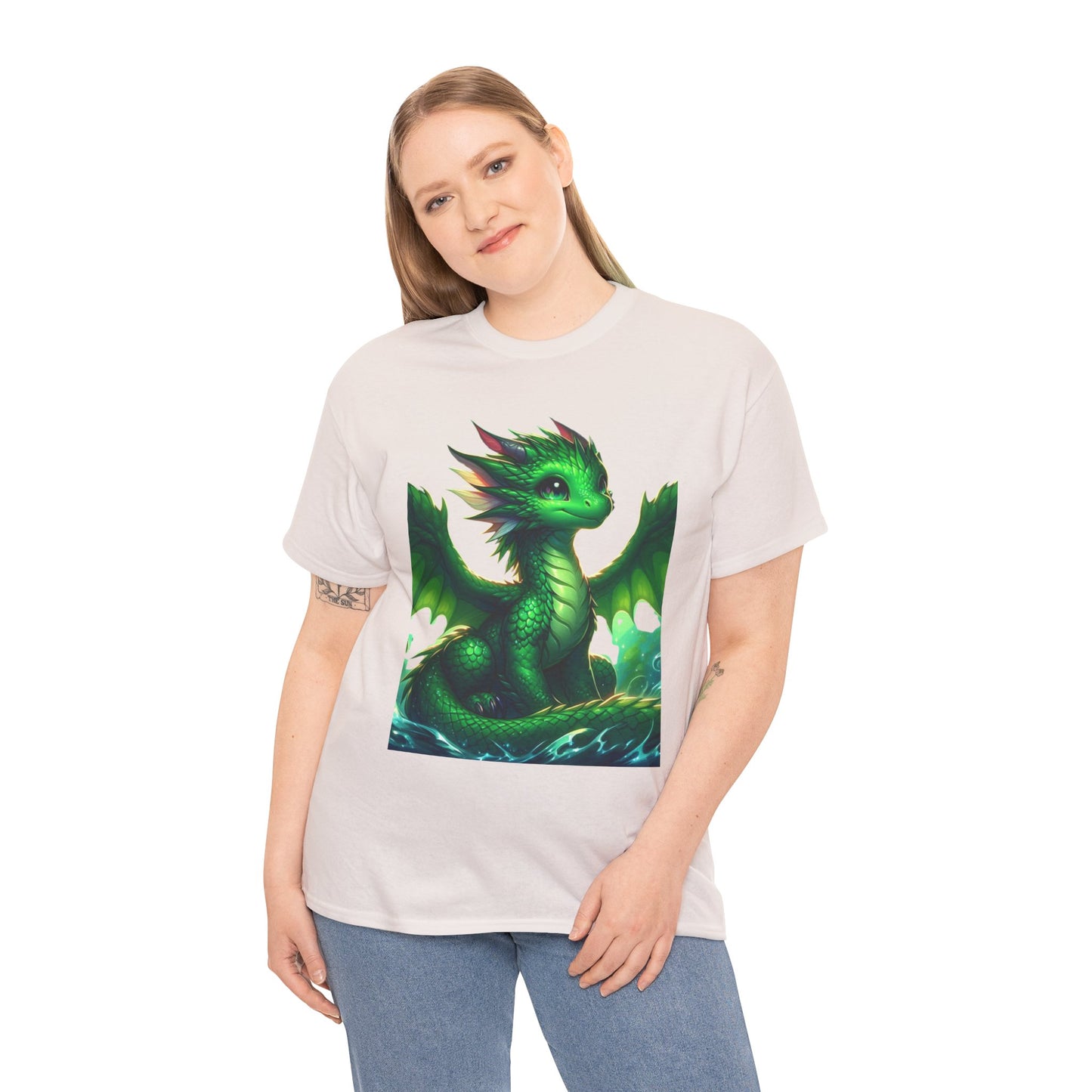 Baby Water Dragon - Ethically Harvested Cotton Tee