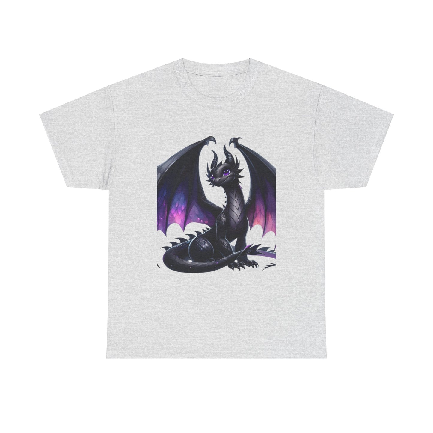 Violet Black Baby Dragon - Ethically Harvested Cotton Tee