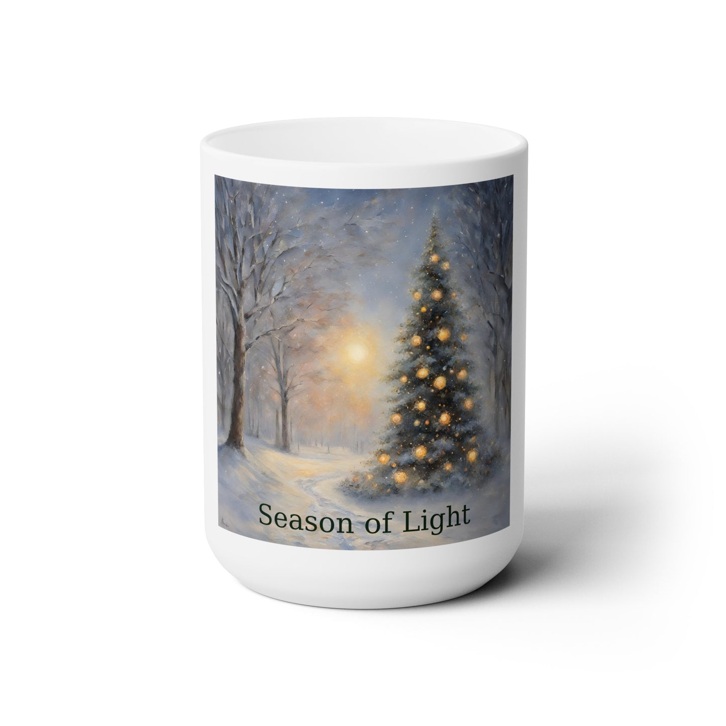 Season of Light #8 Reiki-Infused Ceramic Mug 15oz