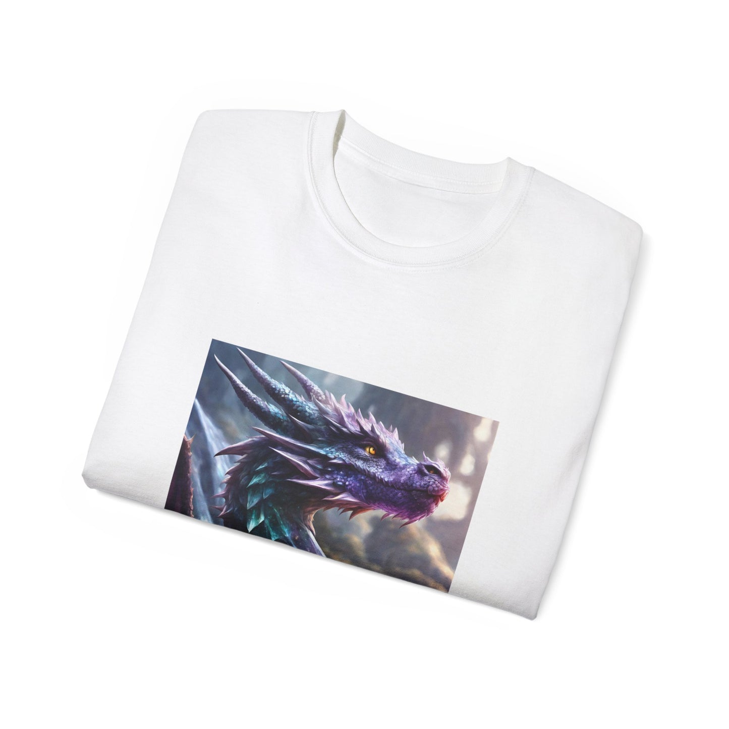 Crystal Reiki Dragon - Ethically Harvested Cotton Tee