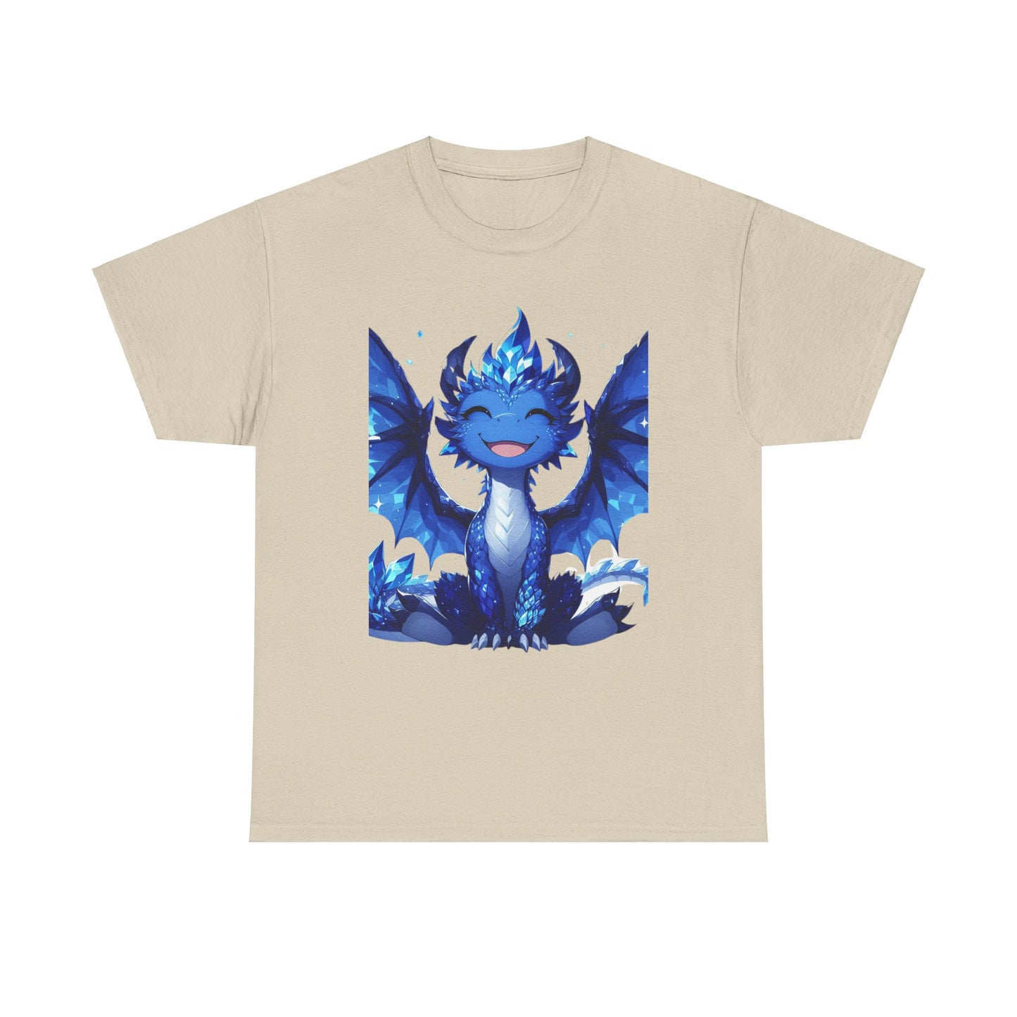 Sapphire Baby Dragon - Ethically Harvested Cotton Tee