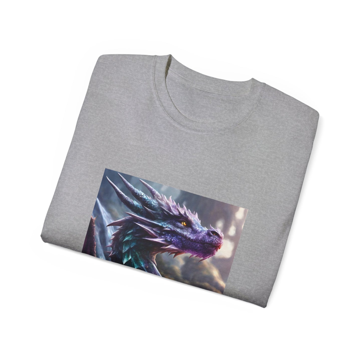 Crystal Reiki Dragon - Ethically Harvested Cotton Tee