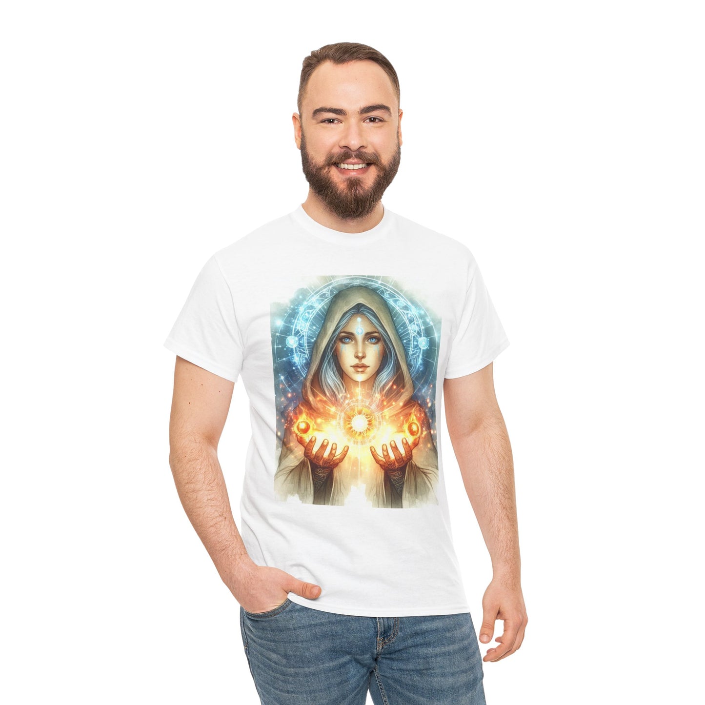 Pleiadian Goddess of Healing - Ethically Harvested Cotton Tee