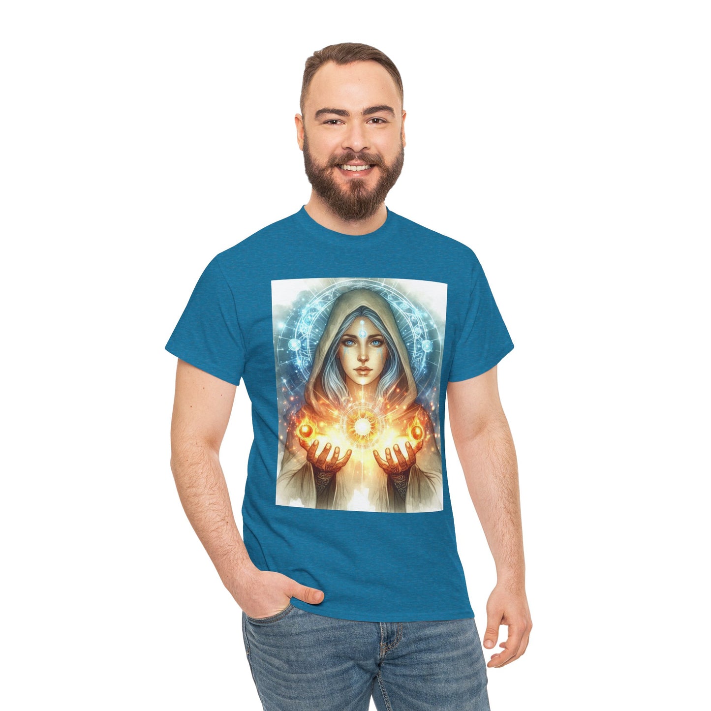 Pleiadian Goddess of Healing - Ethically Harvested Cotton Tee