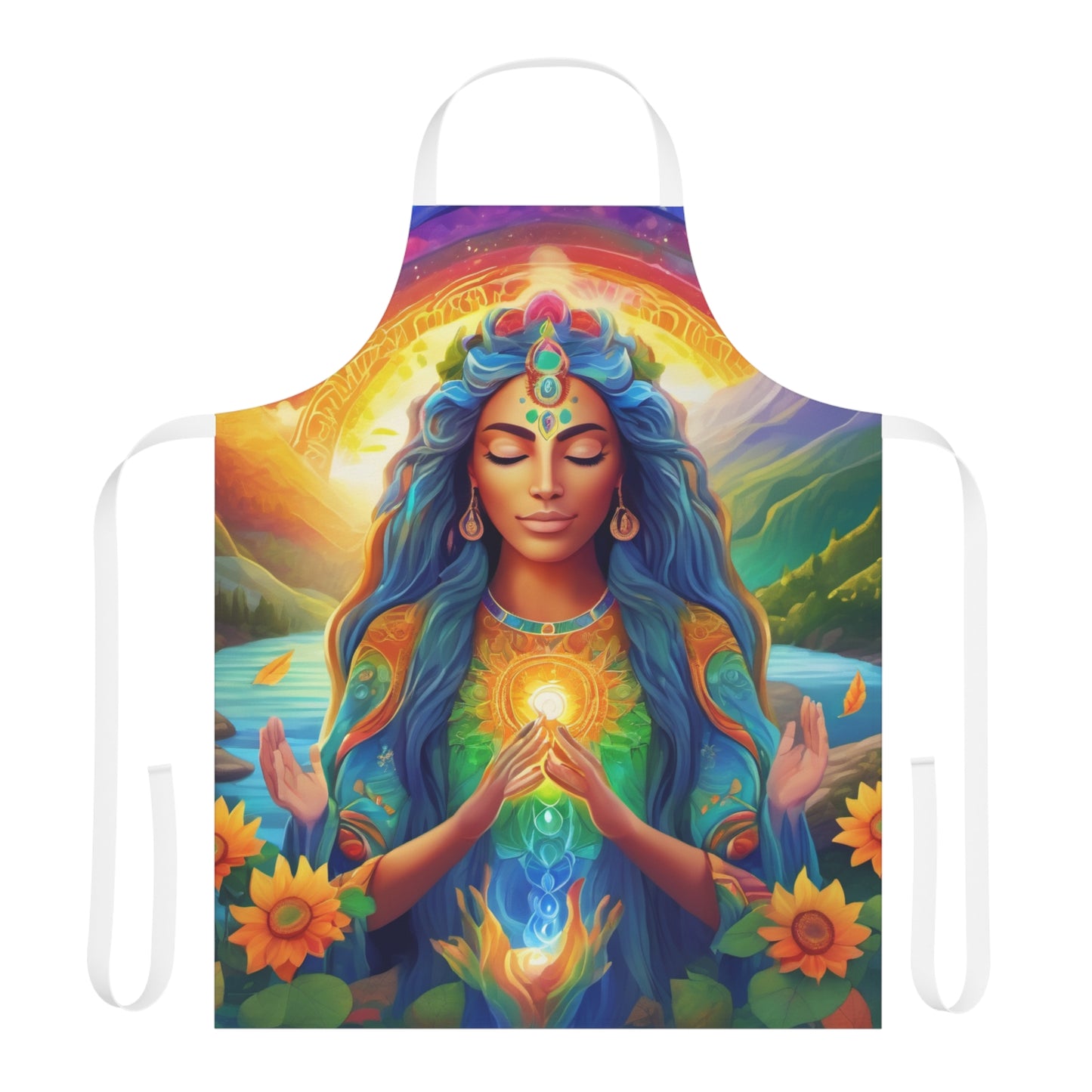 Be Light Goddess - Gratitude Apron (all over print)