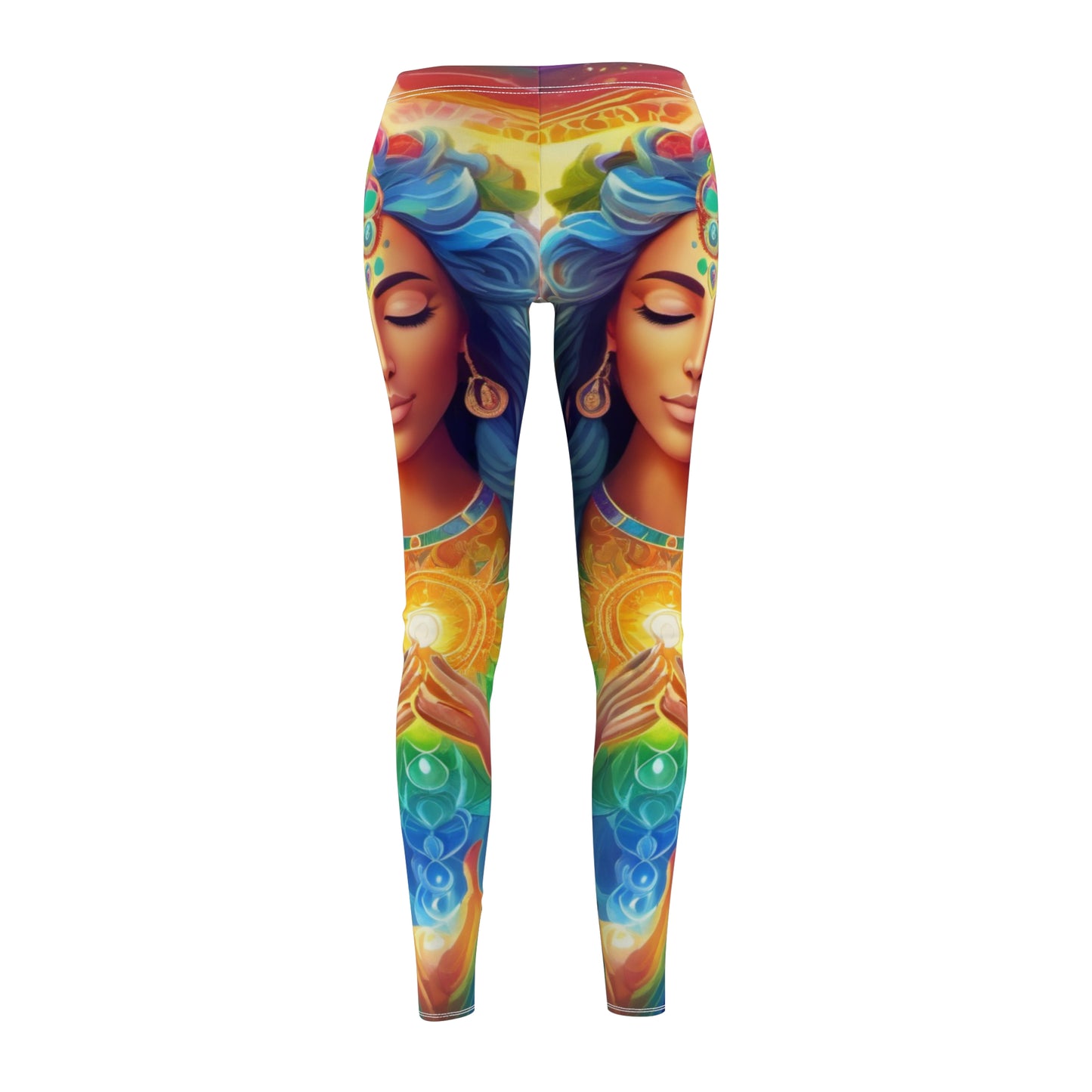 Be Light Goddess - Gratitude Leggings (all over print)