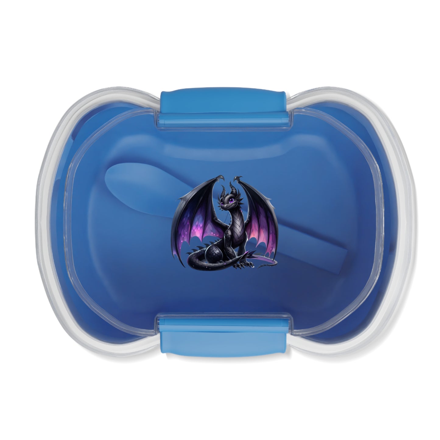 Violet Baby Dragon Two-tier Bento Box