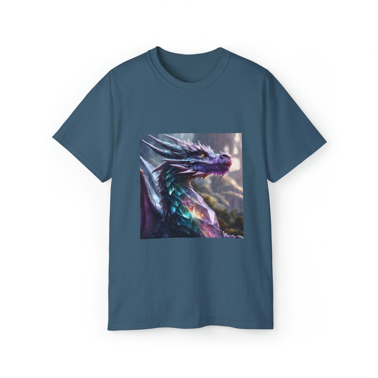 Crystal Reiki Dragon - Ethically Harvested Cotton Tee