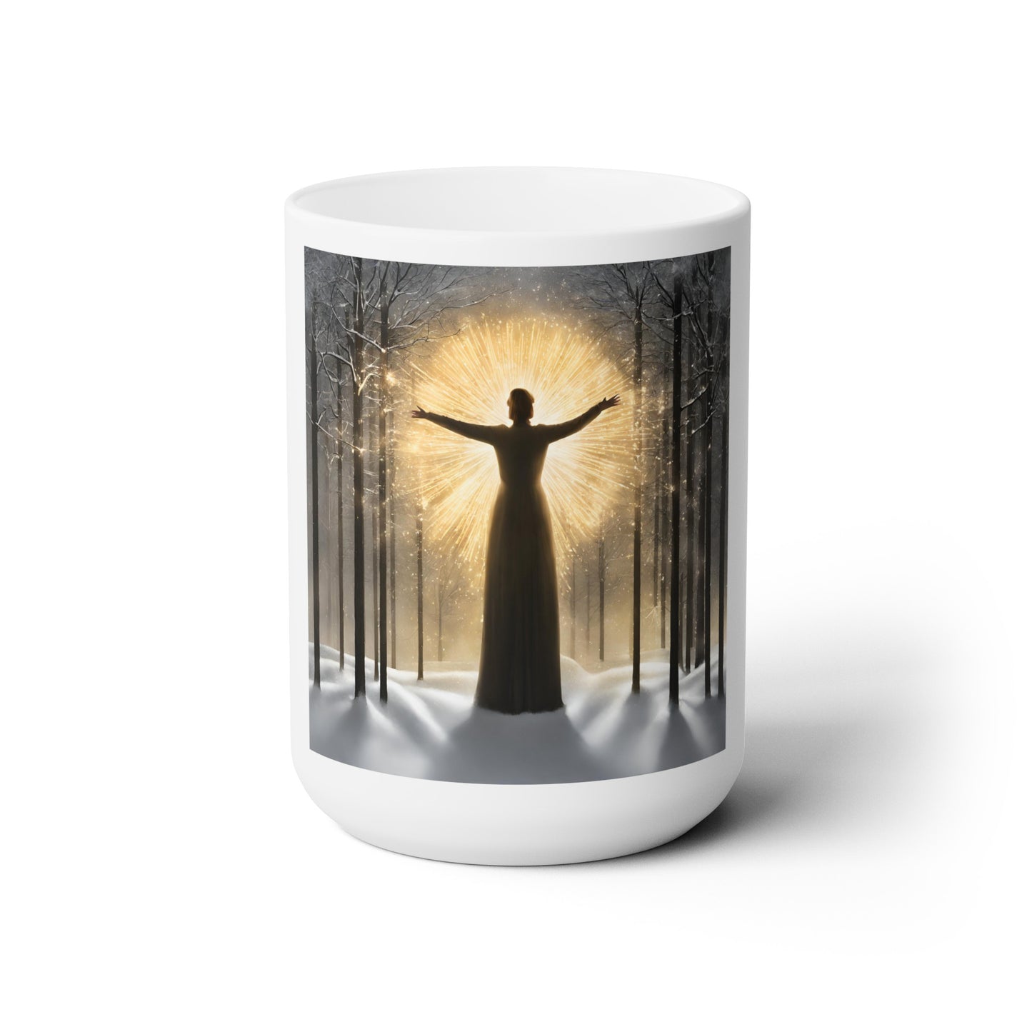 Season of Light #6 Reiki-Infused Ceramic Mug 15oz