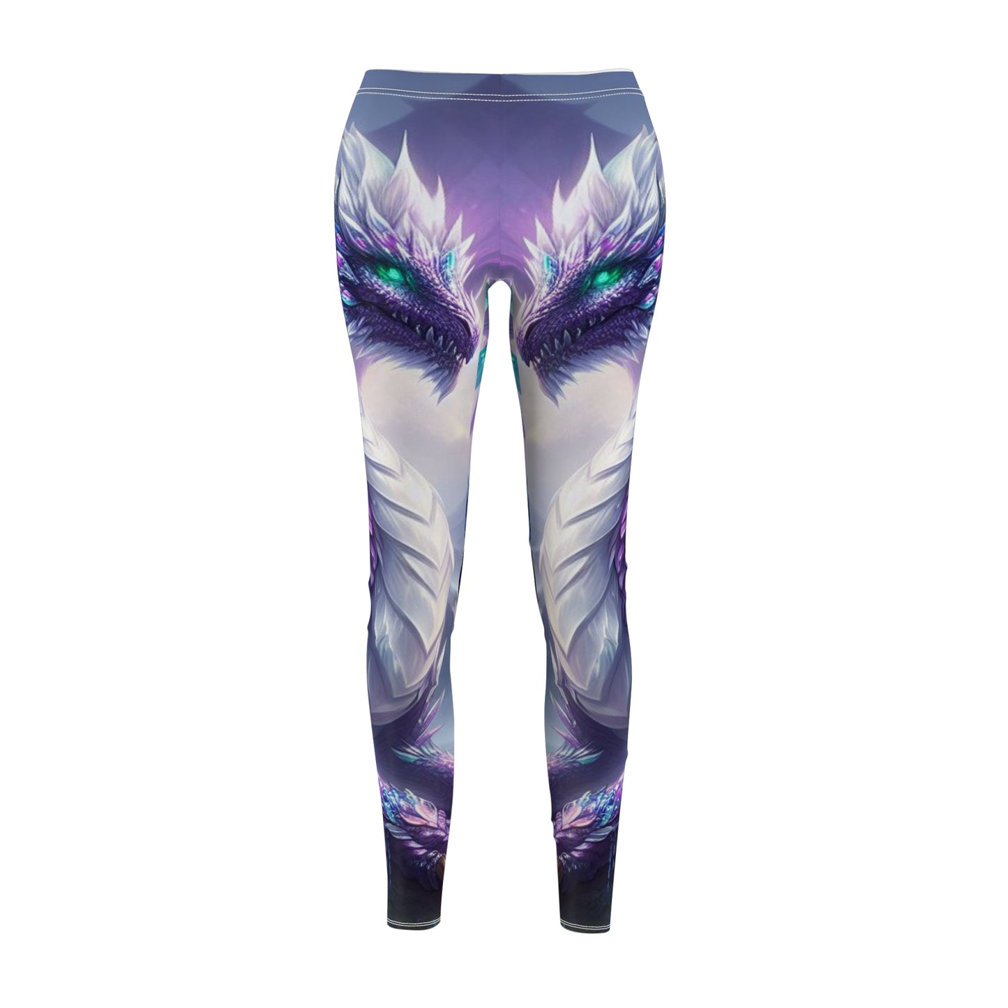 Crystal Reiki Dragon Leggings (all over print)