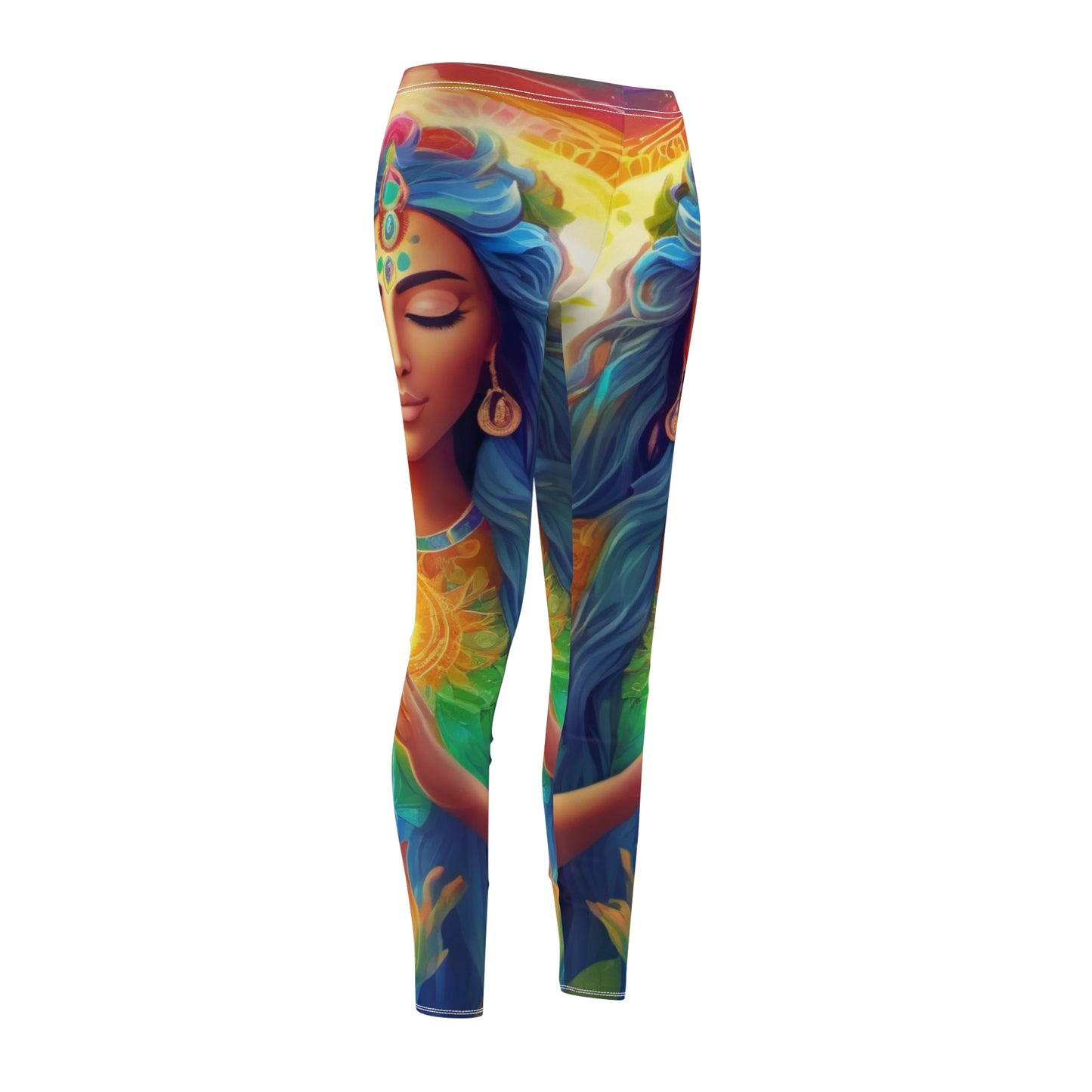 Be Light Goddess - Gratitude Leggings (all over print)