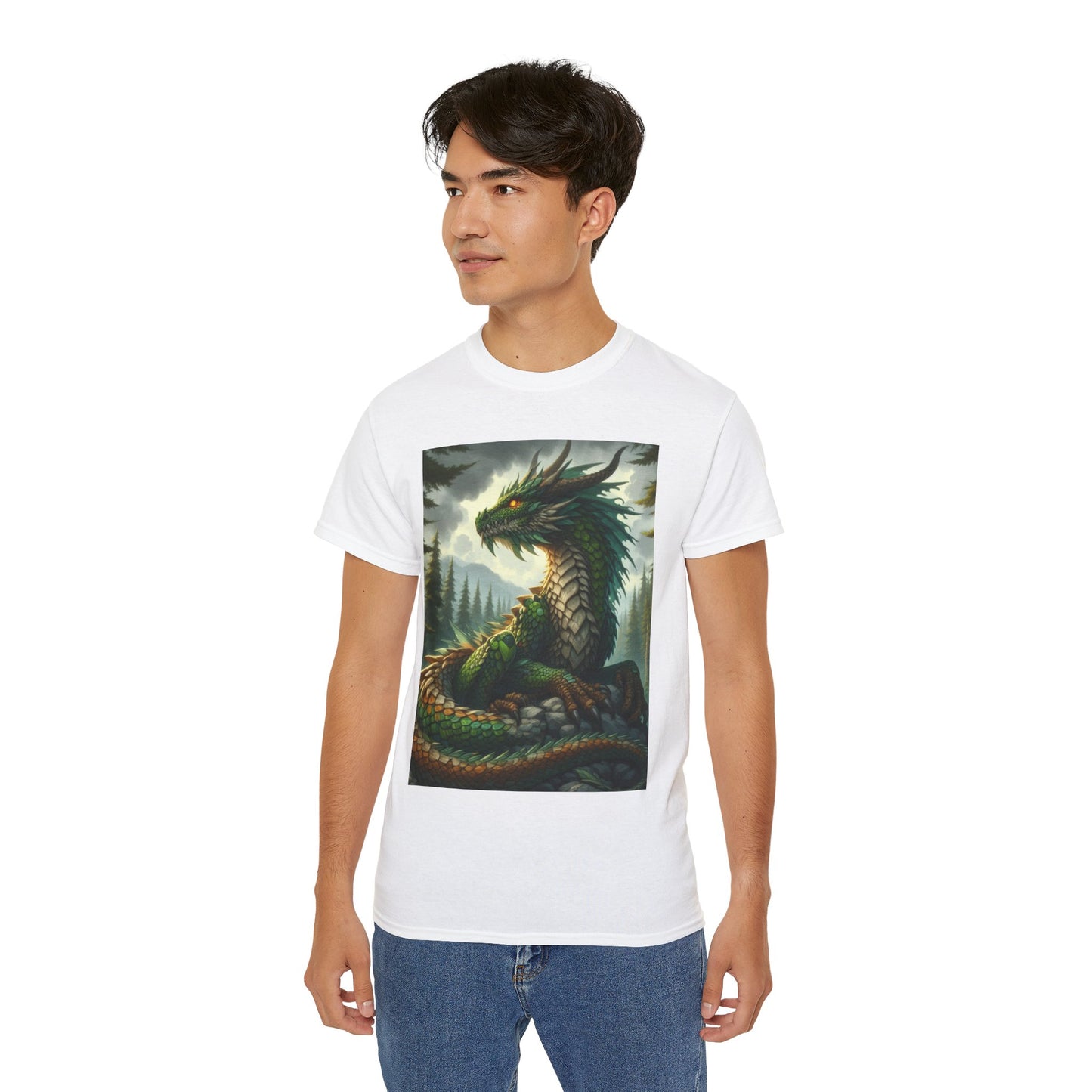 Dragon of the Forest - Ethically Harvested Cotton Tee