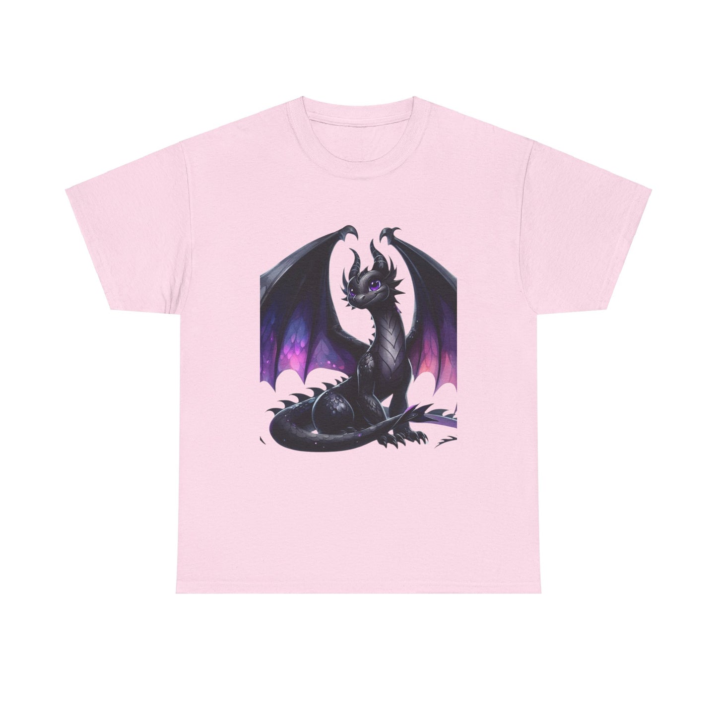 Violet Black Baby Dragon - Ethically Harvested Cotton Tee