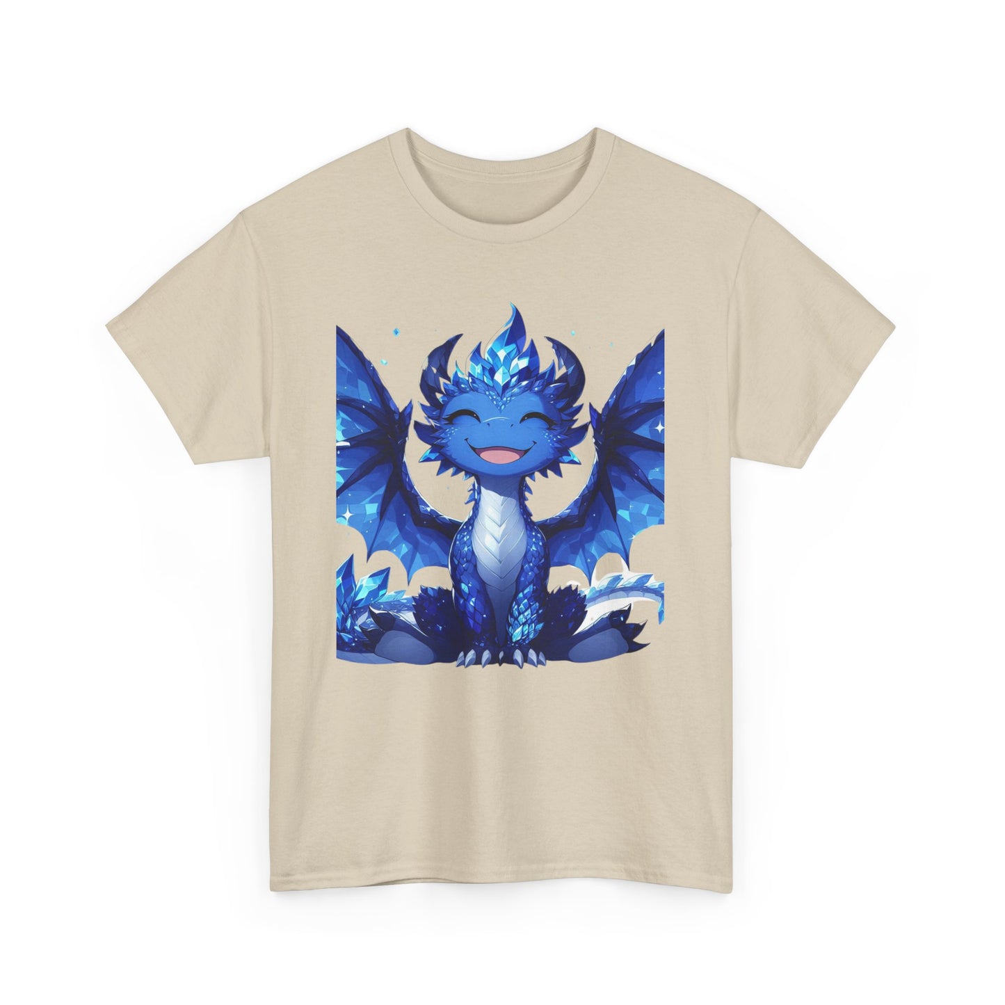 Sapphire Baby Dragon - Ethically Harvested Cotton Tee