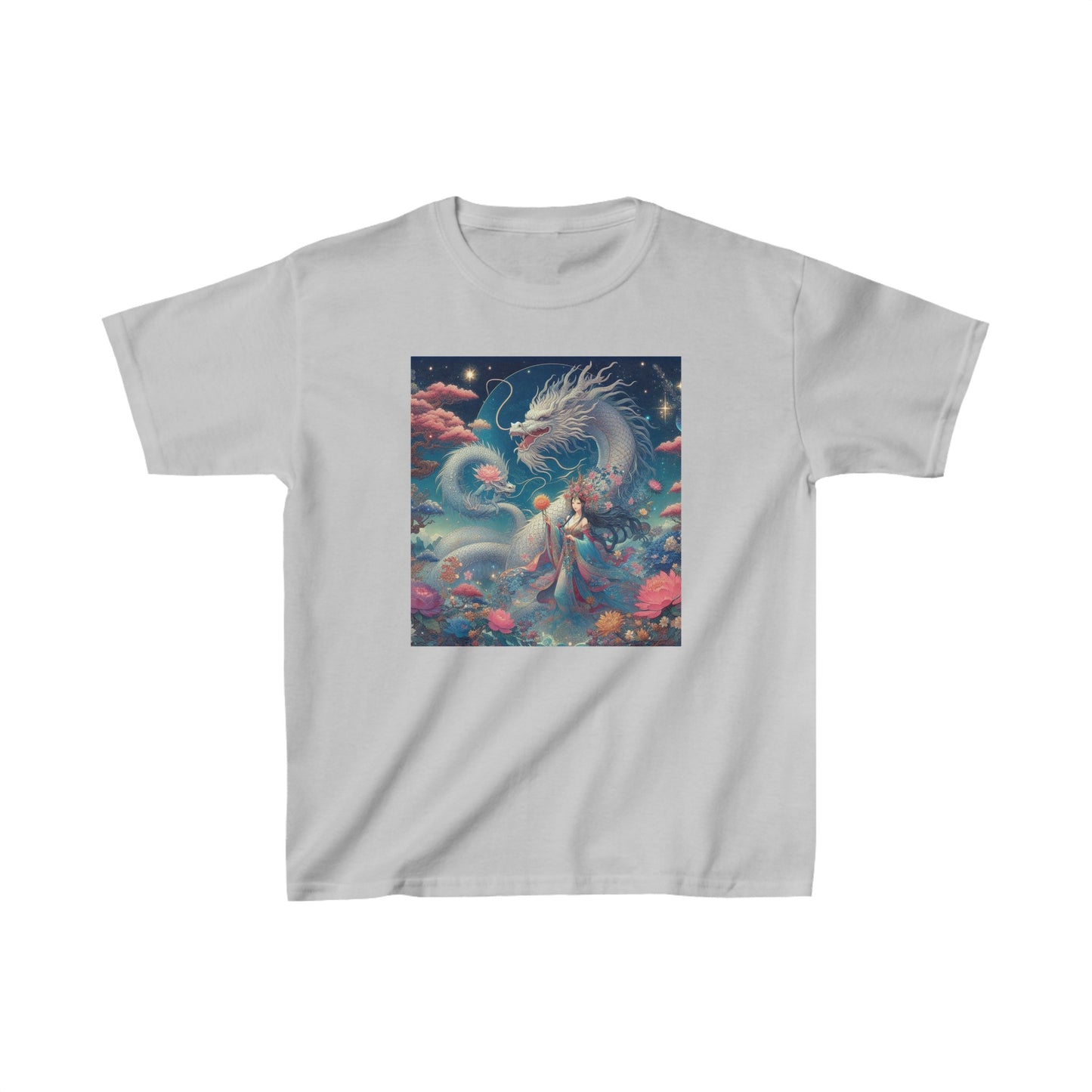 Dragon Tara of the Clouds - Kids Heavy Cotton™ Tee