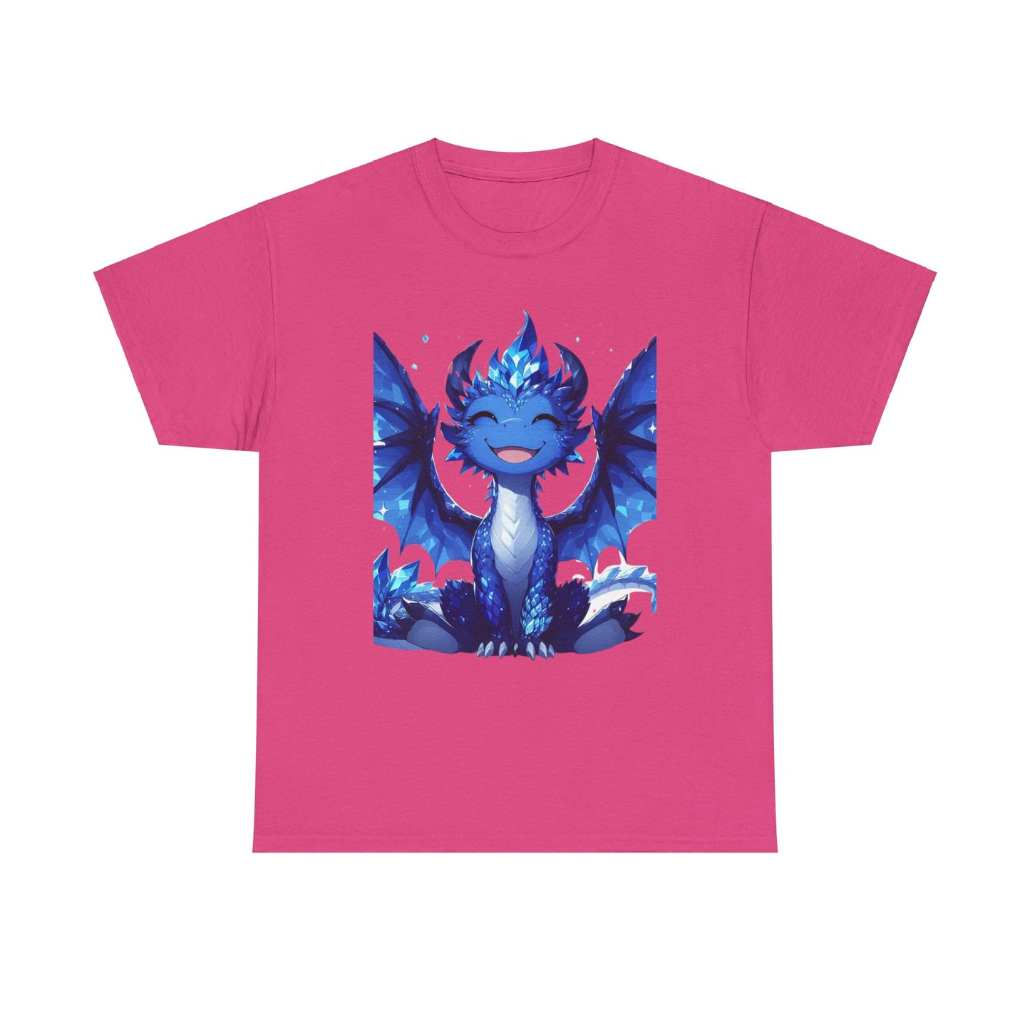 Sapphire Baby Dragon - Ethically Harvested Cotton Tee