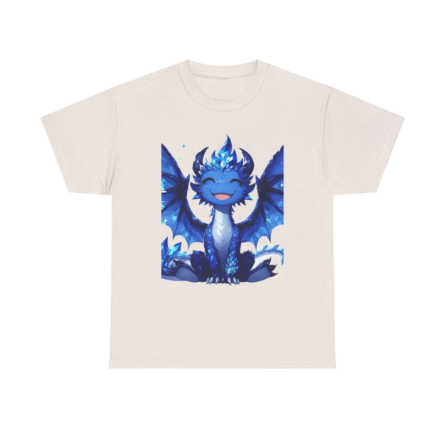 Sapphire Baby Dragon - Ethically Harvested Cotton Tee