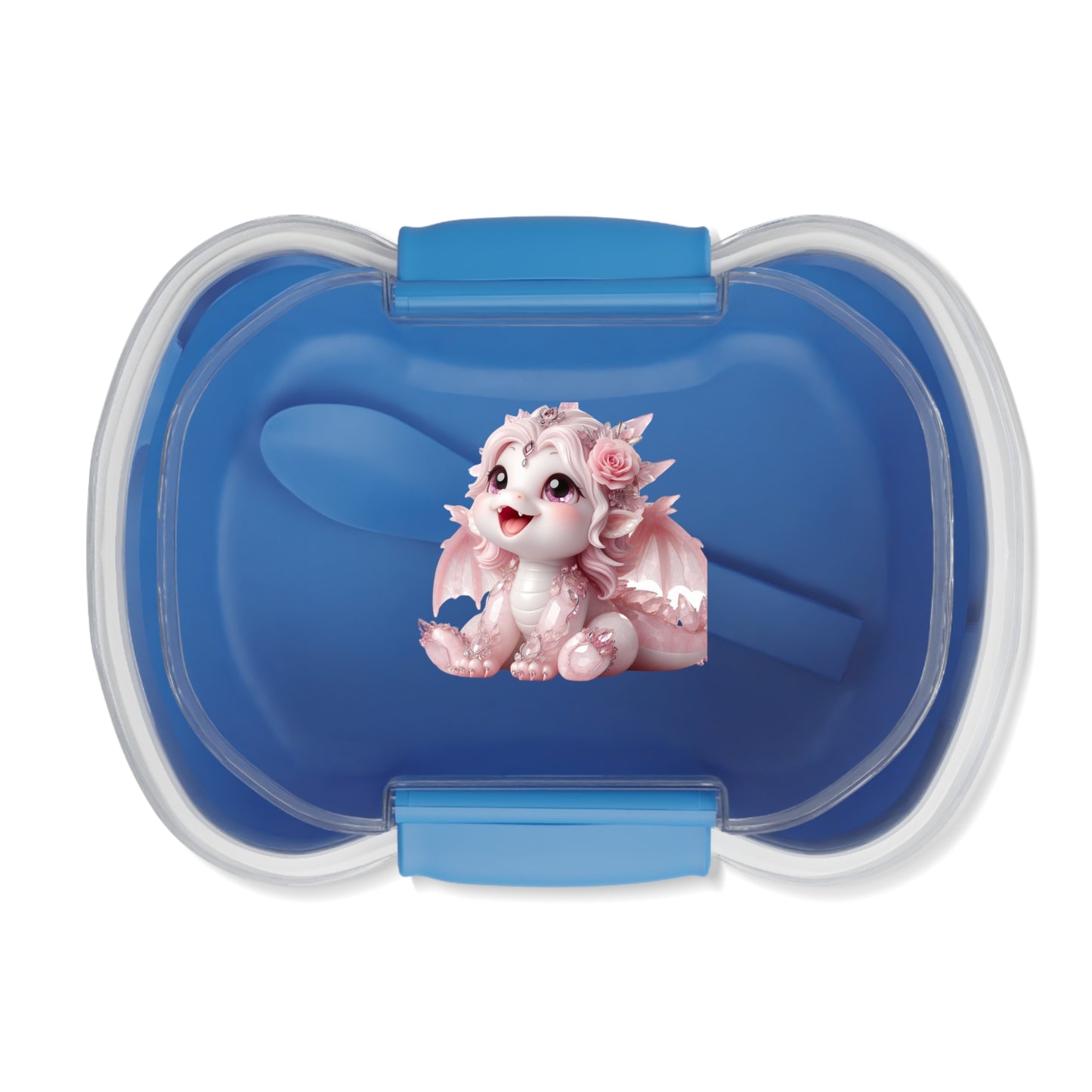 Rose Quartz Baby Dragon Two-tier Bento Box