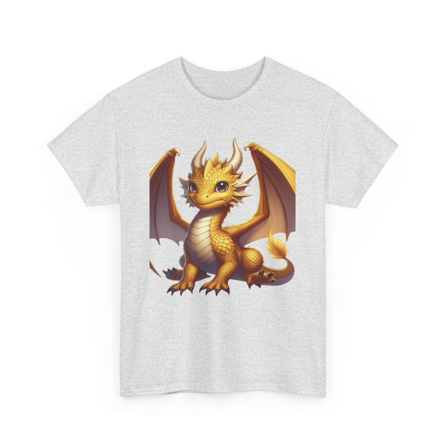 Golden Baby Dragon - Ethically Harvested Cotton Tee