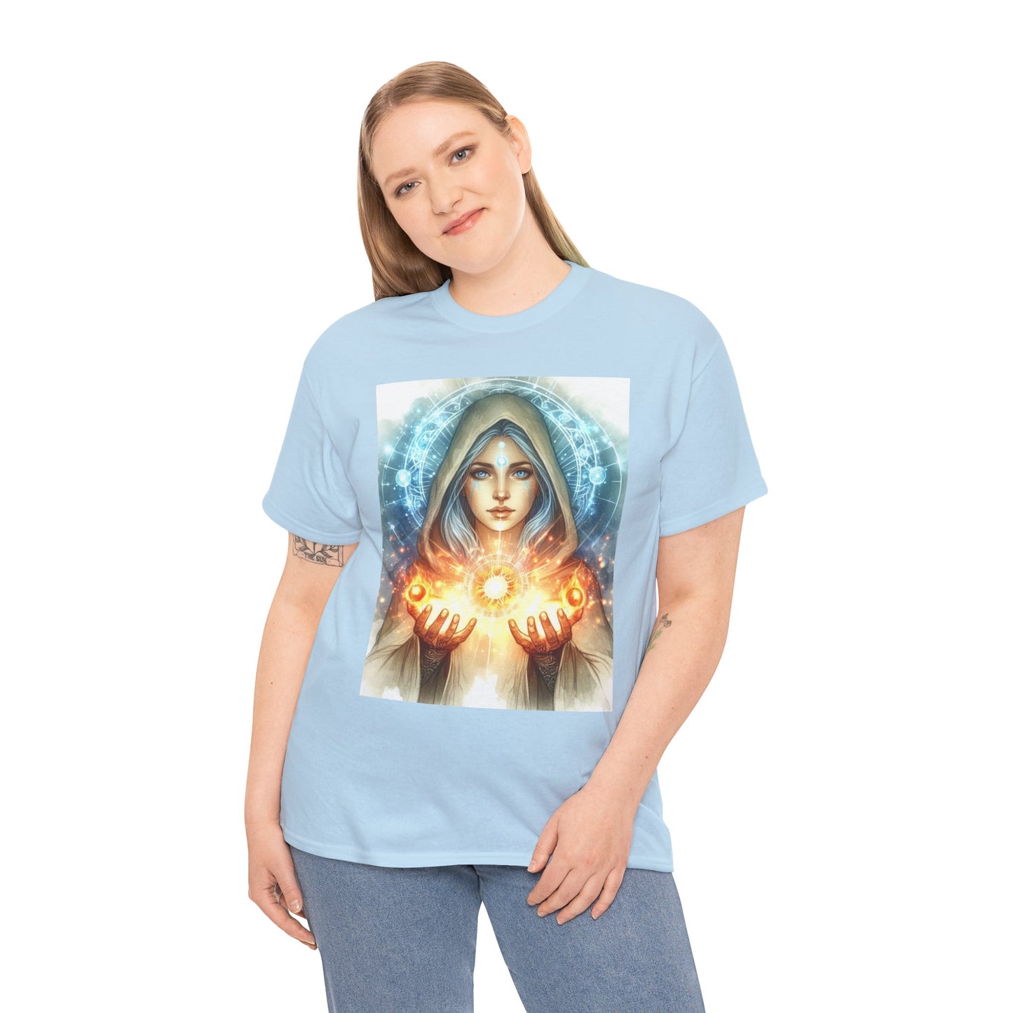 Pleiadian Goddess of Healing - Ethically Harvested Cotton Tee