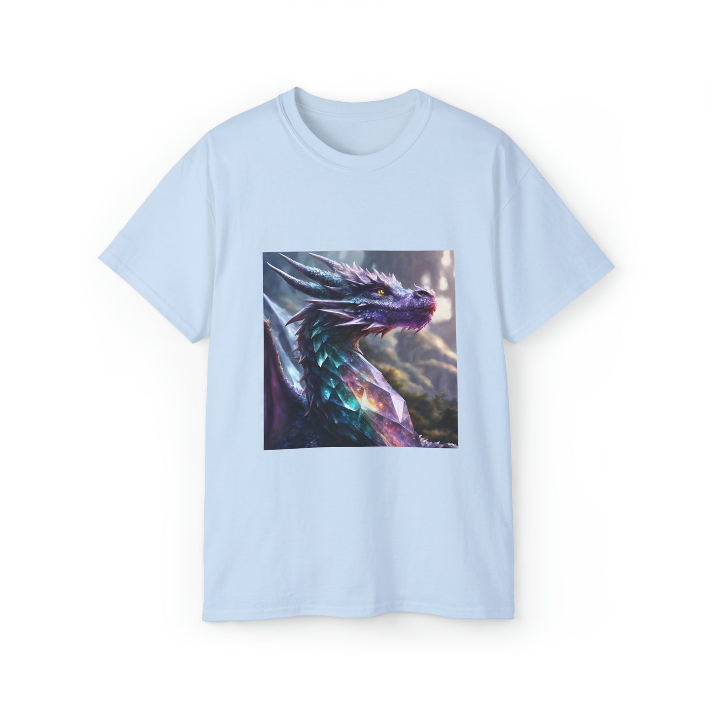 Crystal Reiki Dragon - Ethically Harvested Cotton Tee