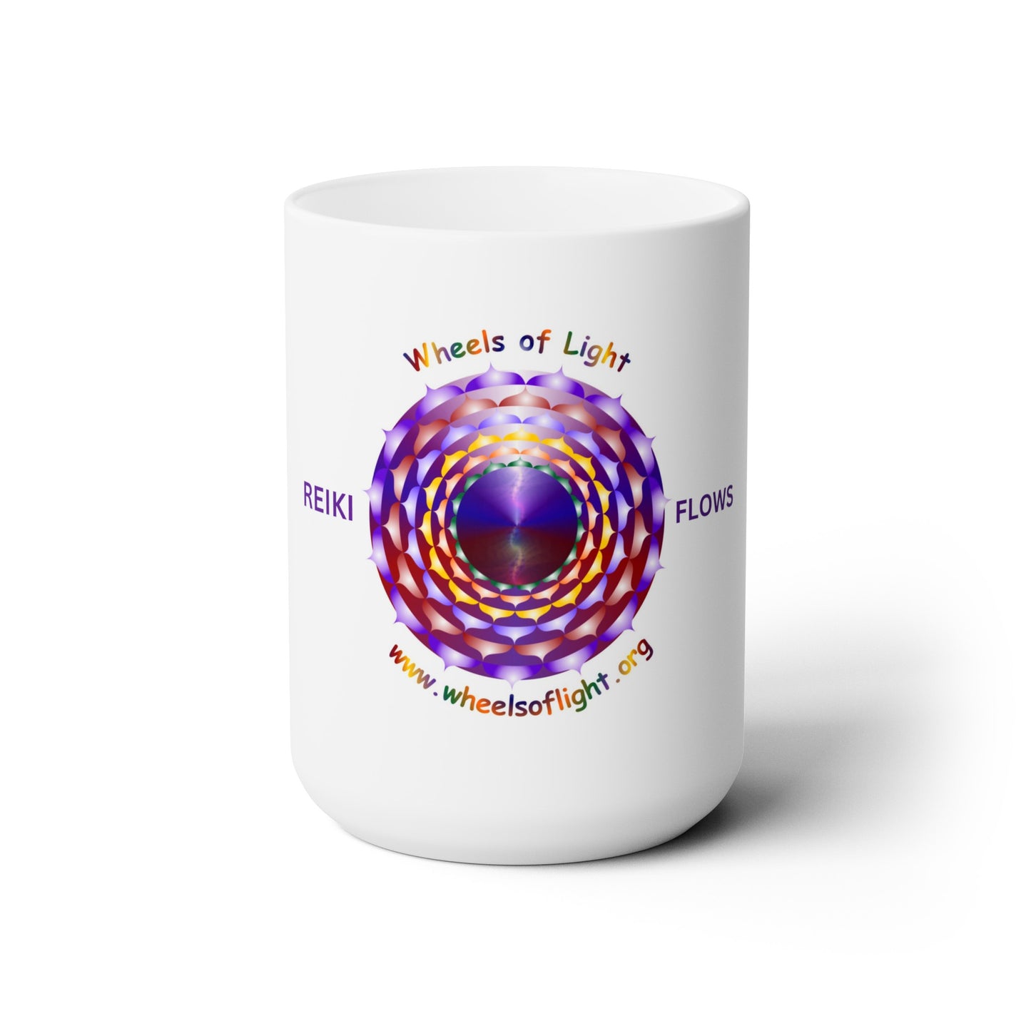 REIKI- Infused Ceramic Mug 15oz