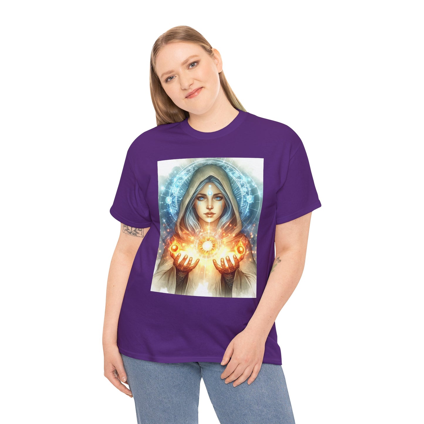 Pleiadian Goddess of Healing - Ethically Harvested Cotton Tee