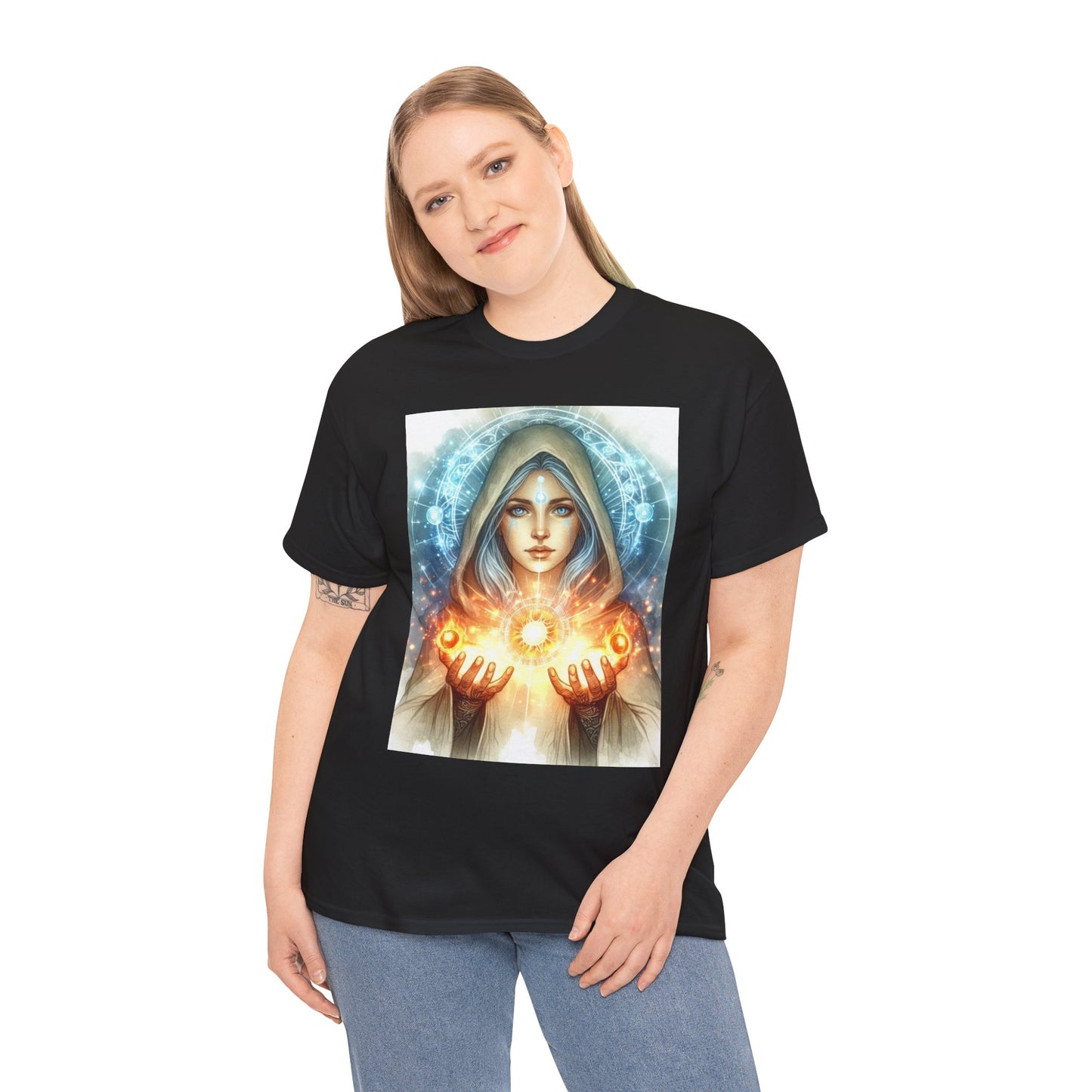 Pleiadian Goddess of Healing - Ethically Harvested Cotton Tee