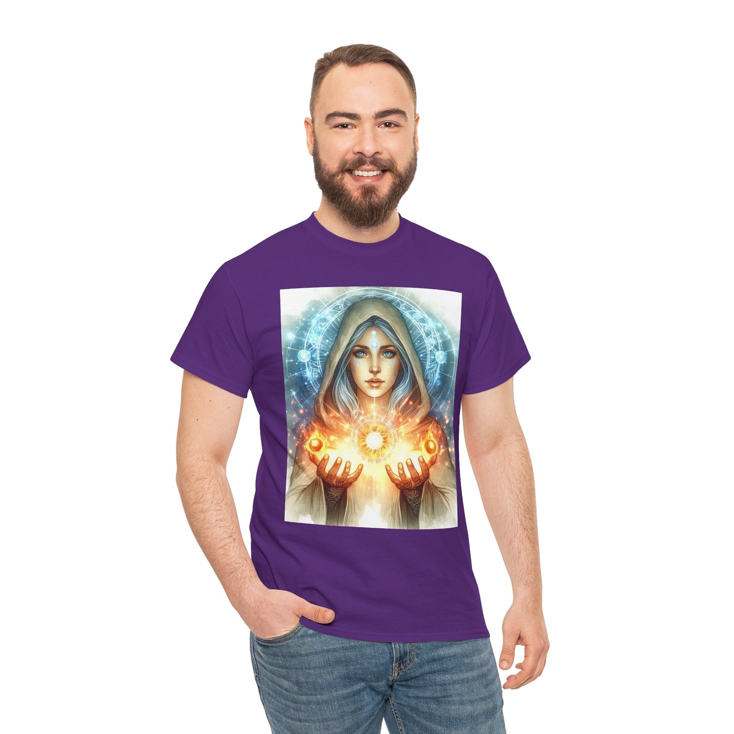 Pleiadian Goddess of Healing - Ethically Harvested Cotton Tee