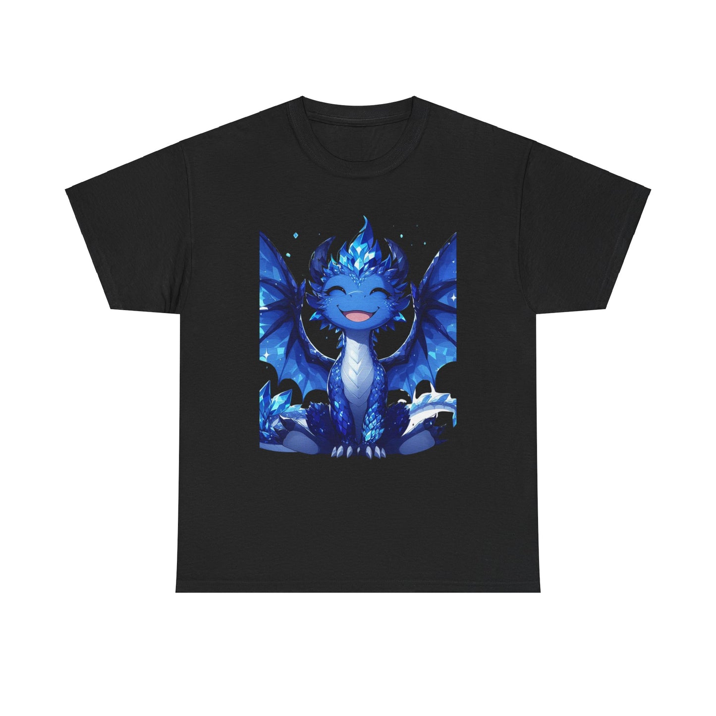 Sapphire Baby Dragon - Ethically Harvested Cotton Tee