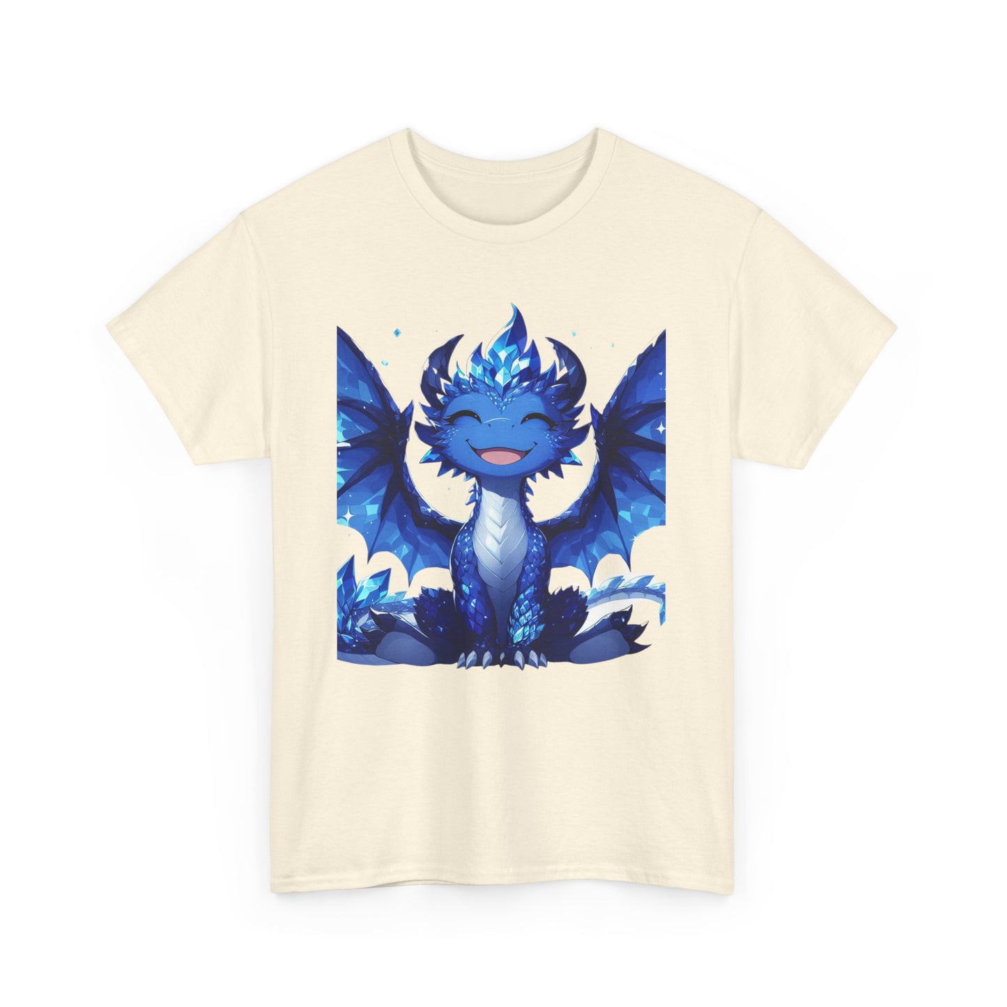 Sapphire Baby Dragon - Ethically Harvested Cotton Tee