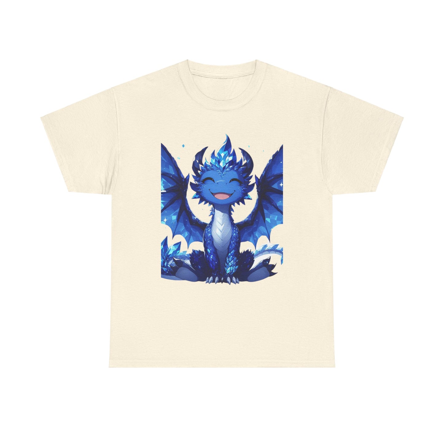 Sapphire Baby Dragon - Ethically Harvested Cotton Tee