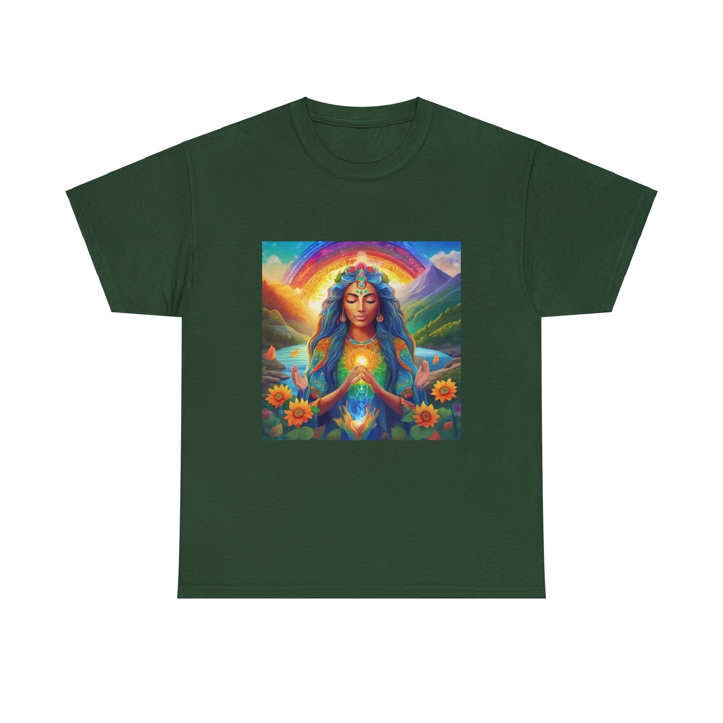 Be Light Goddess - Gratitude Ethically Harvested Cotton Tee