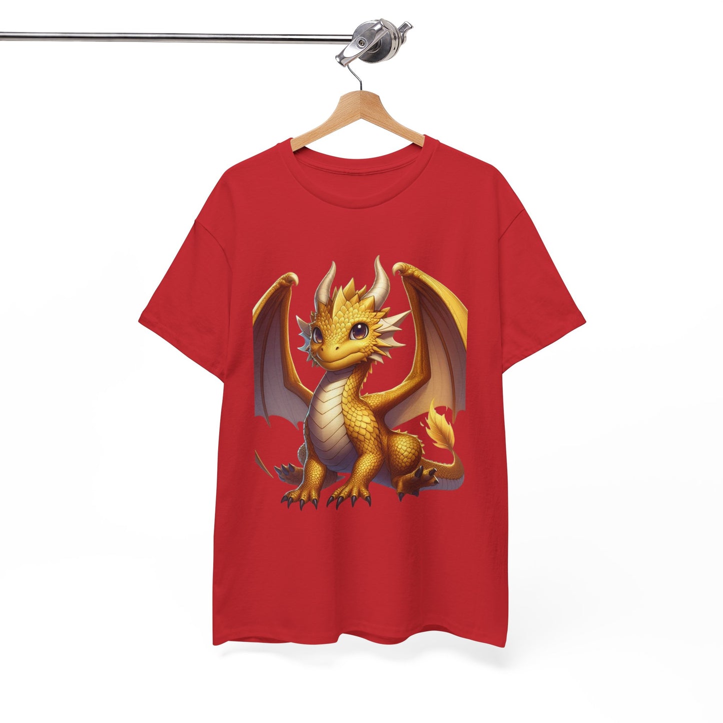 Golden Baby Dragon - Ethically Harvested Cotton Tee