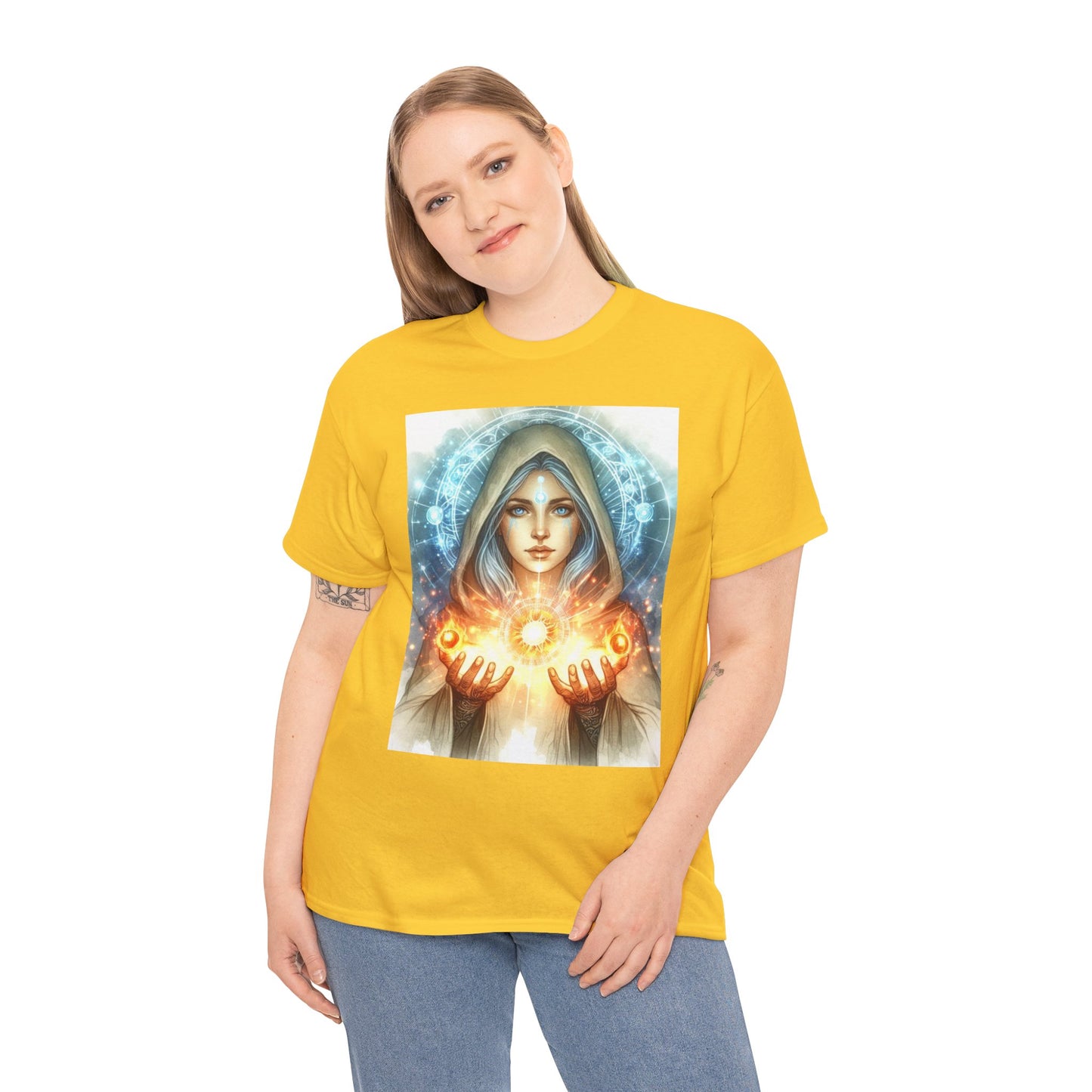 Pleiadian Goddess of Healing - Ethically Harvested Cotton Tee