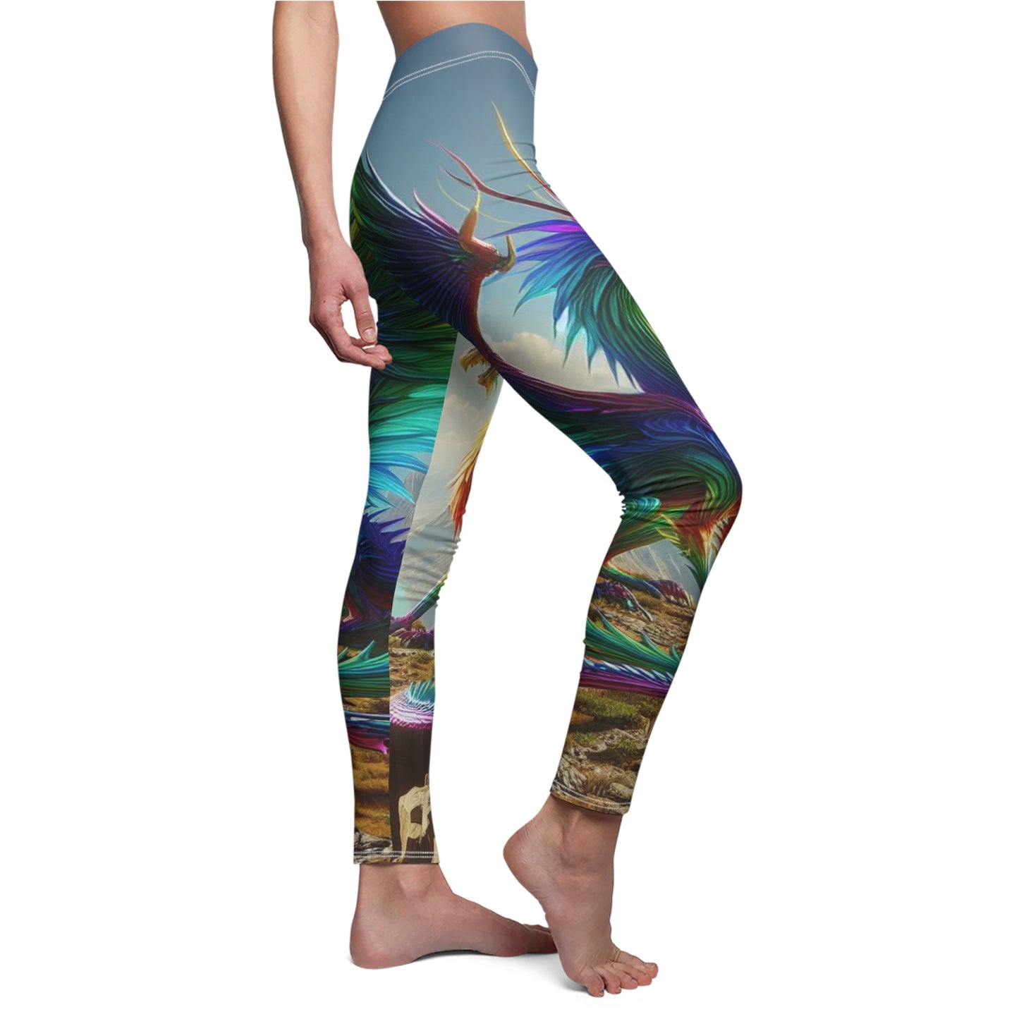 Rainbow Dragon - Leggings (all over print)