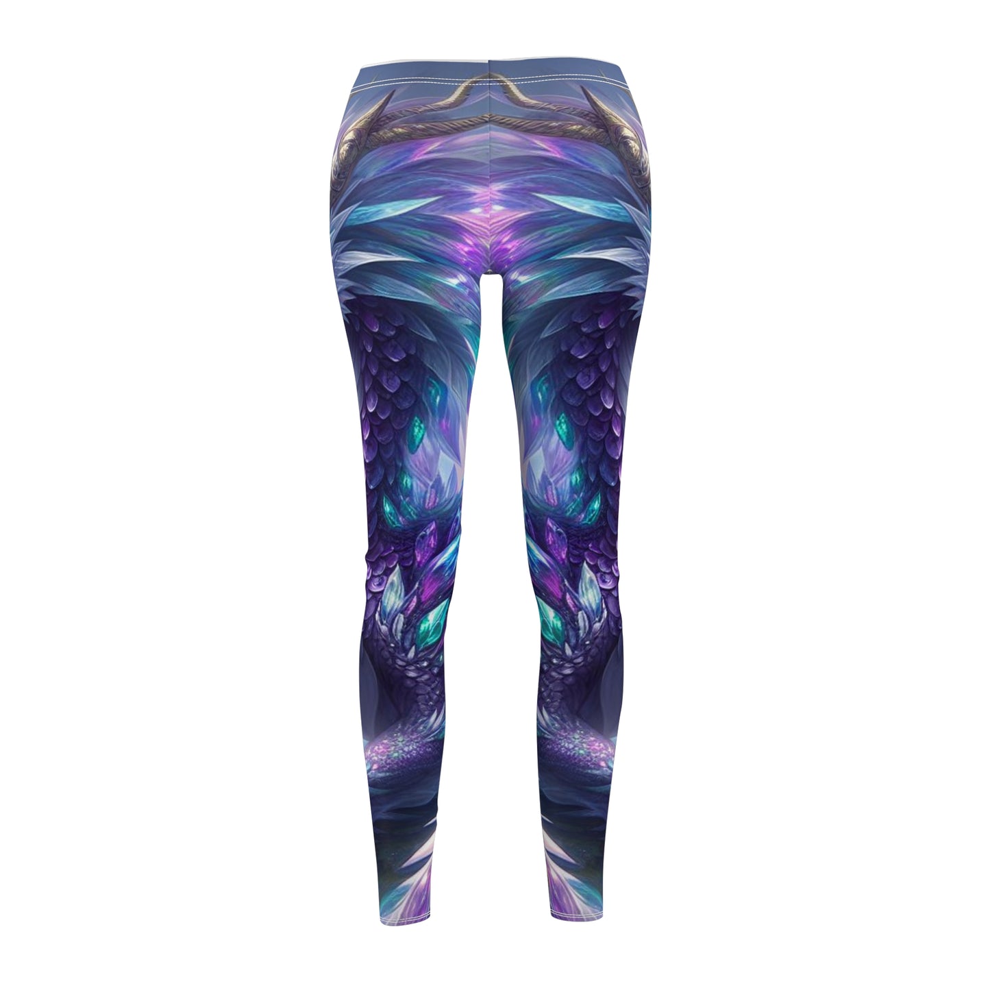 Crystal Reiki Dragon Leggings (all over print)