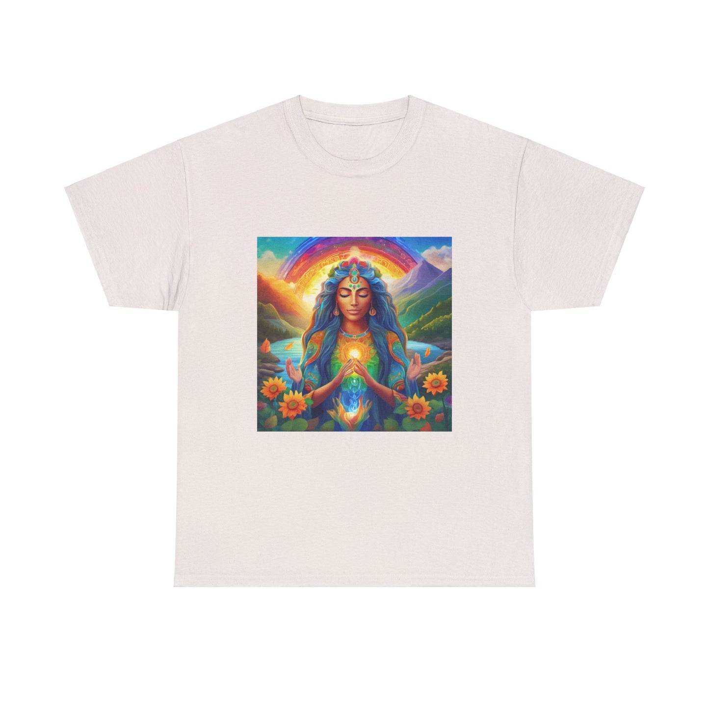 Be Light Goddess - Gratitude Ethically Harvested Cotton Tee