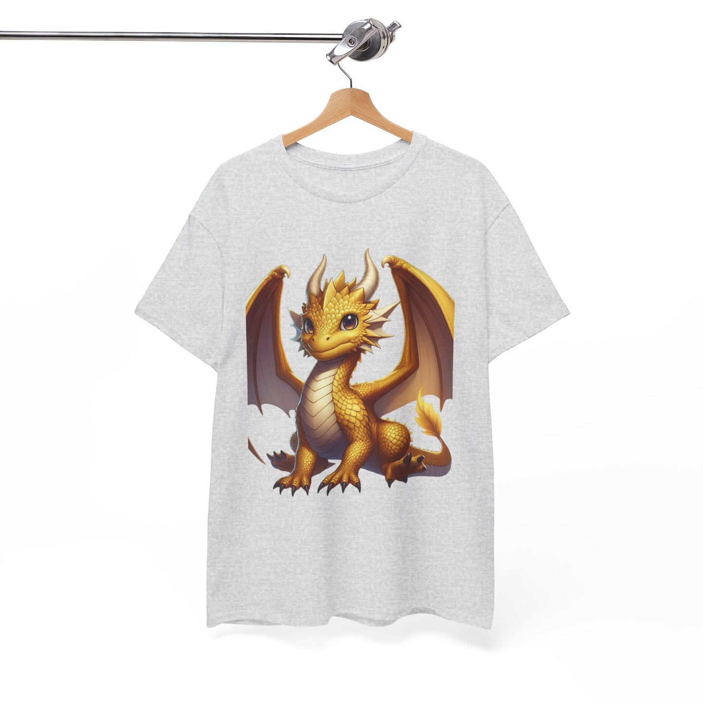 Golden Baby Dragon - Ethically Harvested Cotton Tee