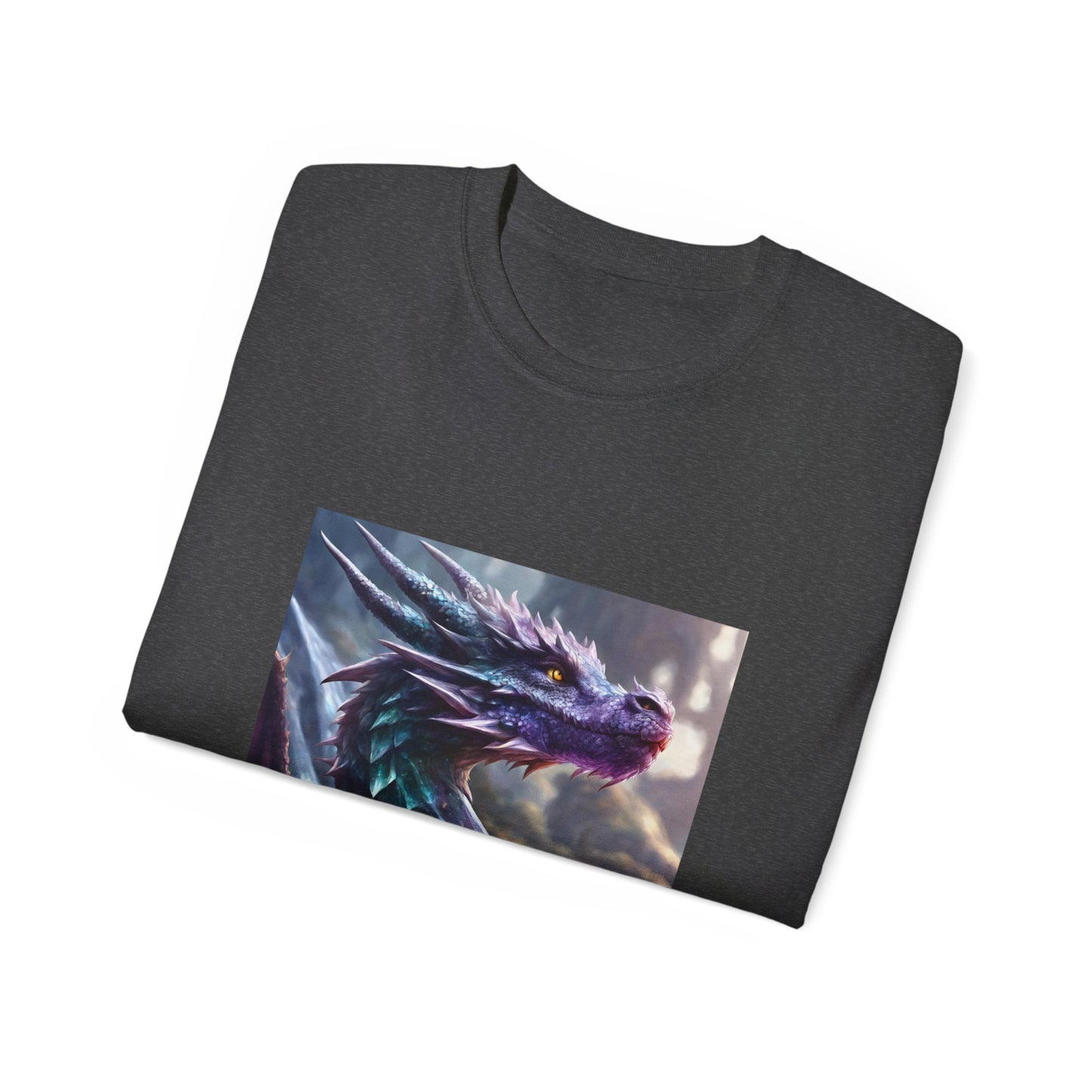 Crystal Reiki Dragon - Ethically Harvested Cotton Tee