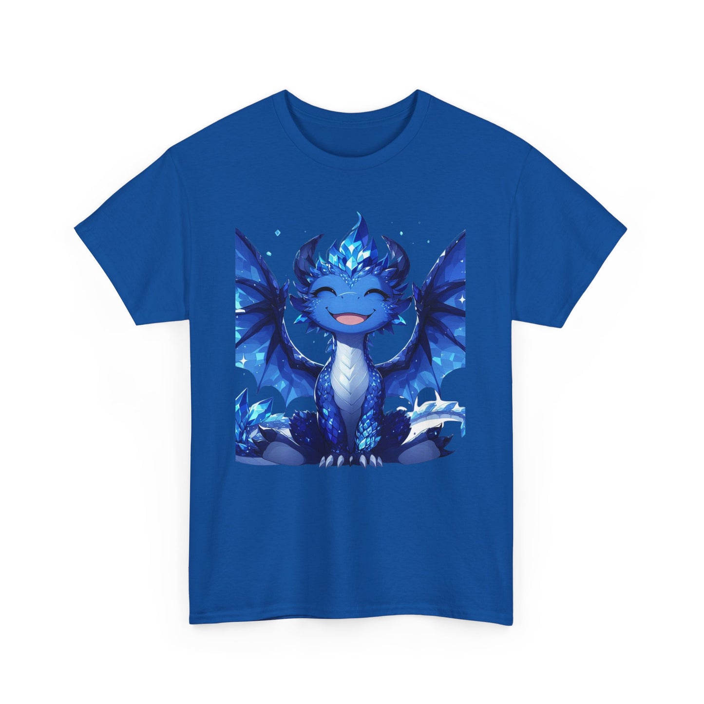 Sapphire Baby Dragon - Ethically Harvested Cotton Tee