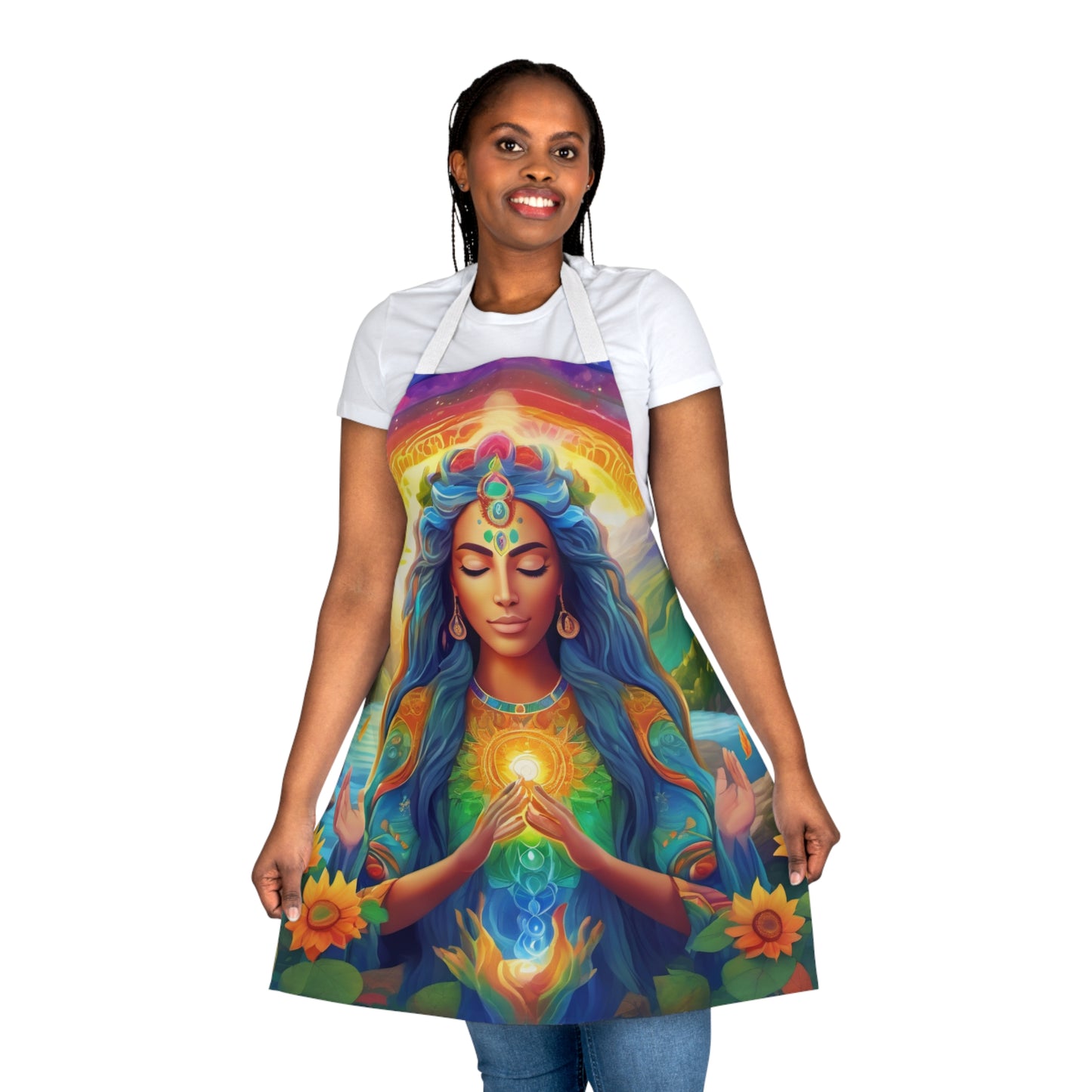 Be Light Goddess - Gratitude Apron (all over print)